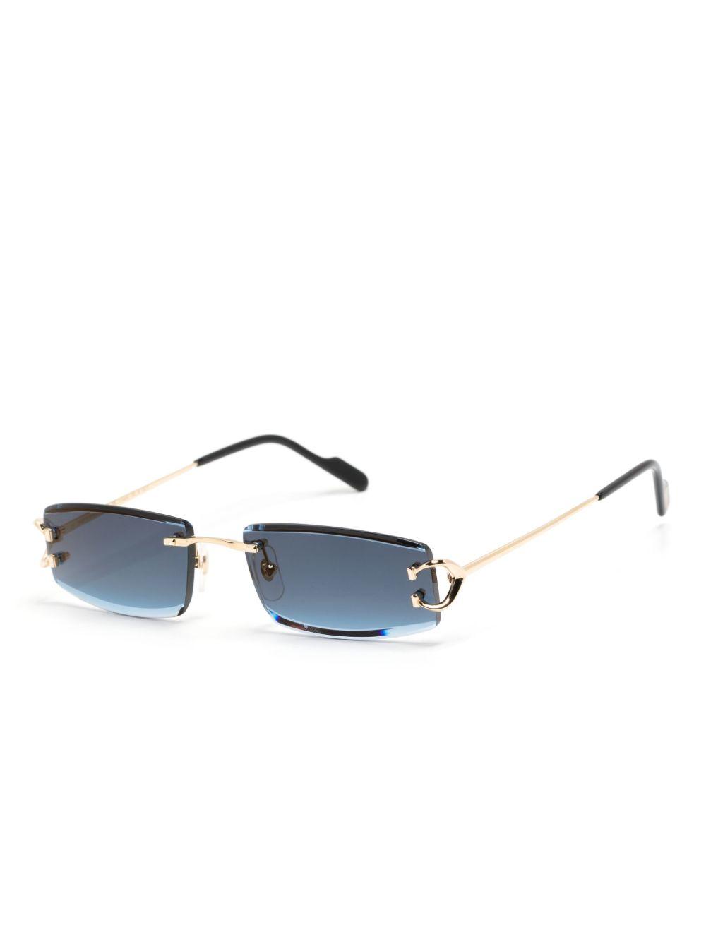 rectangle-frame sunglasses Product Image