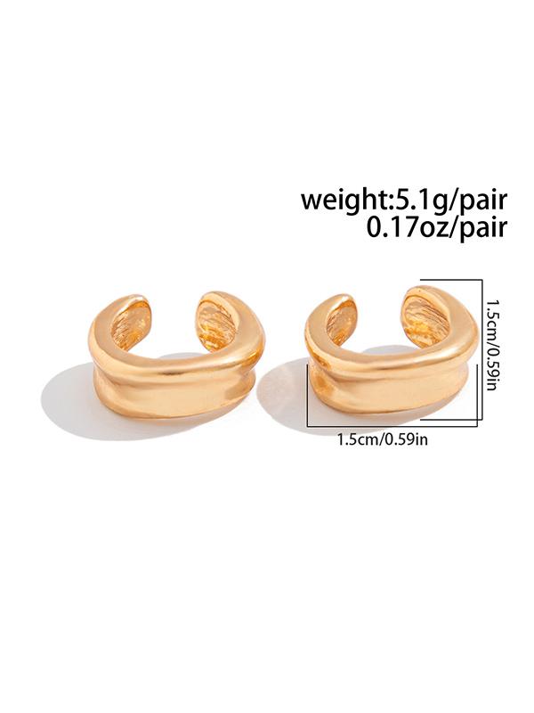 Geometric Ringent Earrings Accessories Product Image