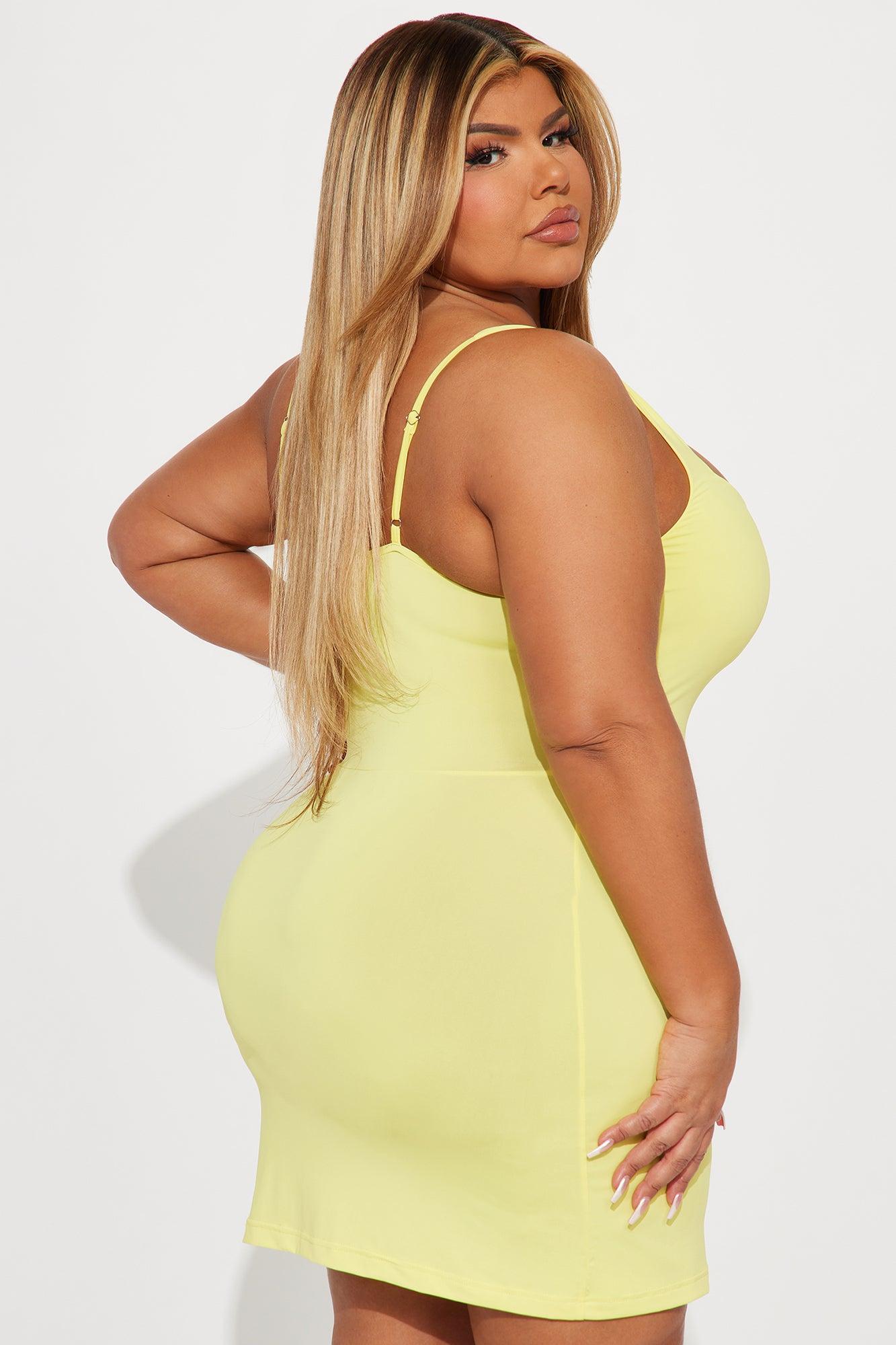 In My Diva Era Mini Dress - Yellow Product Image