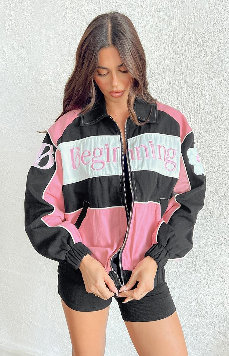 Beginning Pink Bomber Jacket Baby Product Image