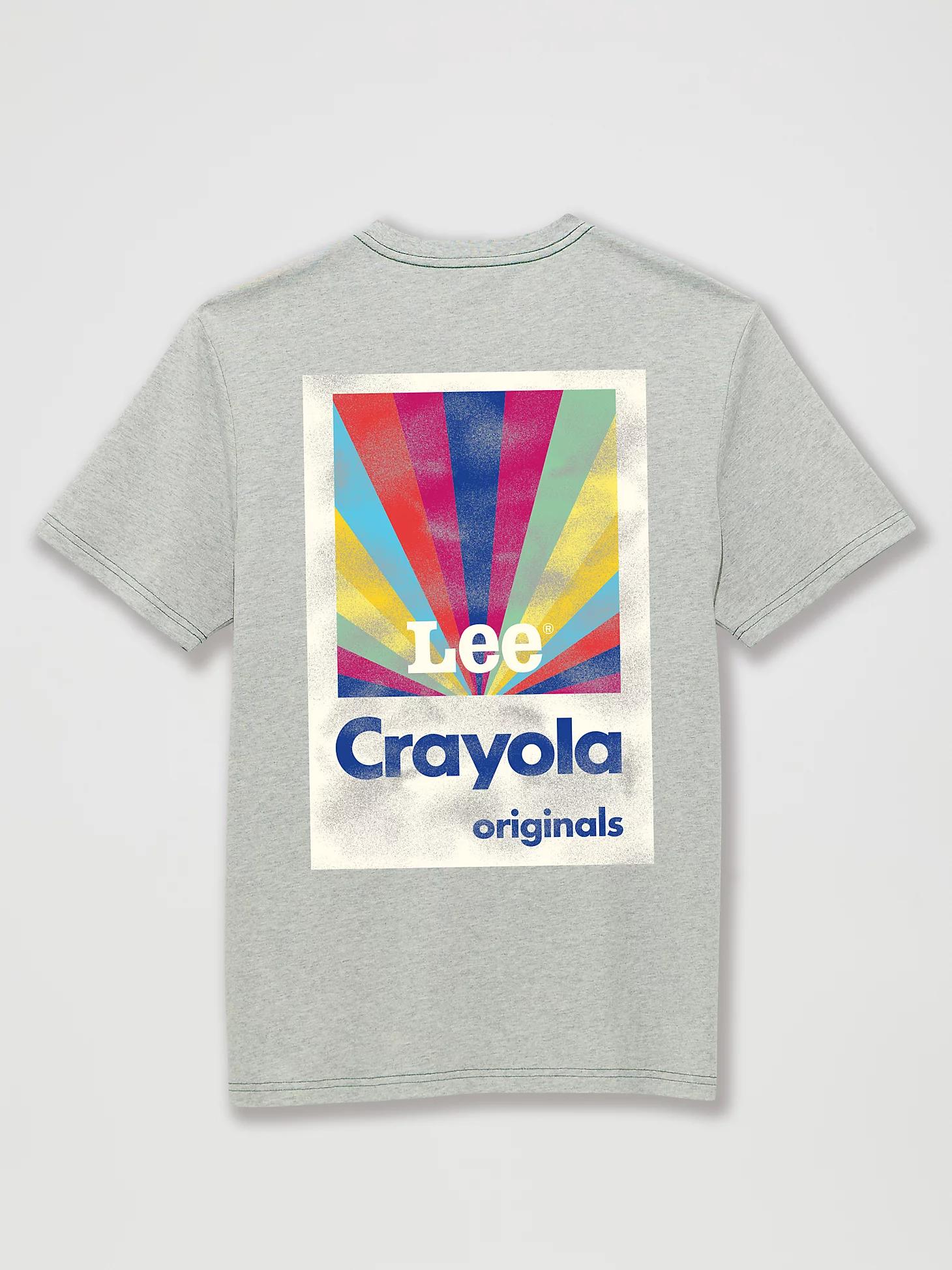Lee® x Crayola® Limited Edition Color Burst Graphic Tee | Men's Tops & Tees | Lee® Product Image