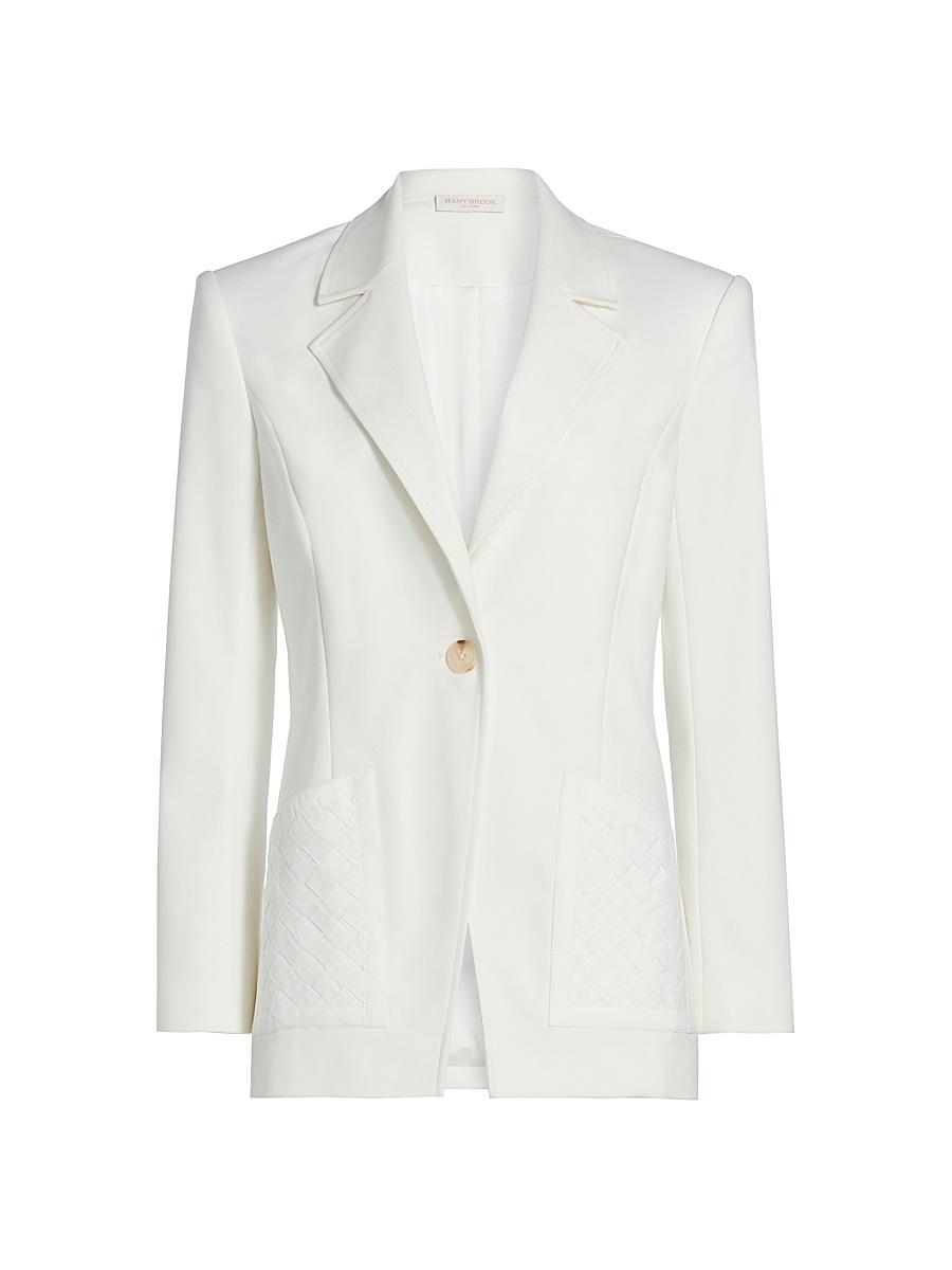 Womens Andrenetta Stretch Cotton Jacket Product Image