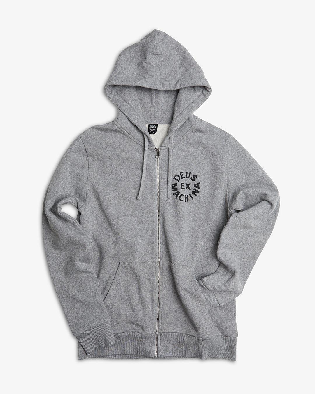 Circle Logo Hoodie - Grey Marle Product Image