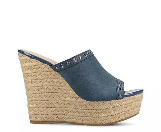 Journee Collection Womens Yari Wedge Sandal Product Image