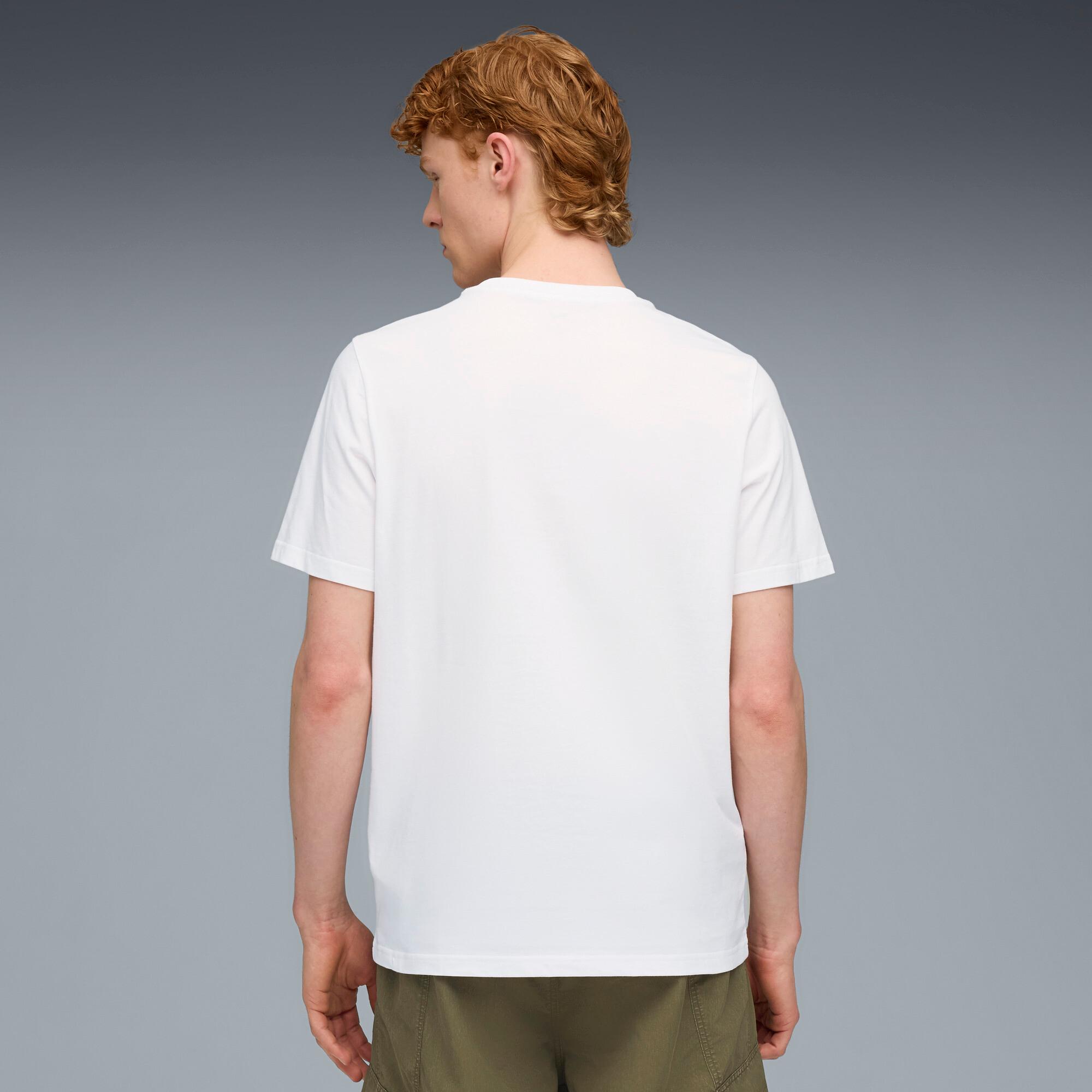 PUMA AC Milan Soccer Essentials Men's Soccer T-Shirt Product Image