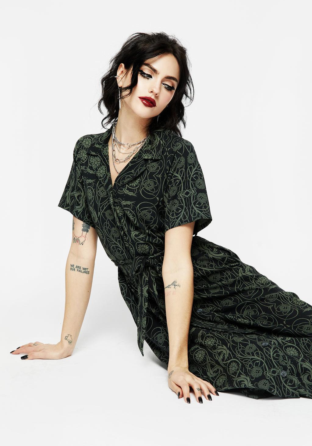 Fianna Midi Shirt Dress Product Image