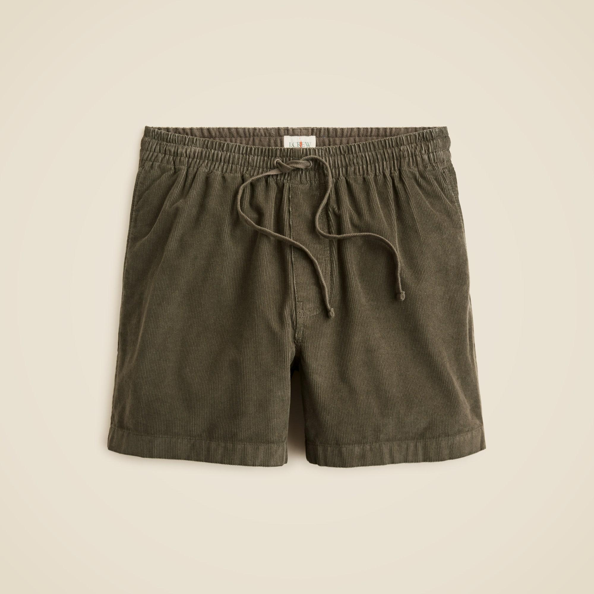 Everyday drawstring short in corduroy Product Image
