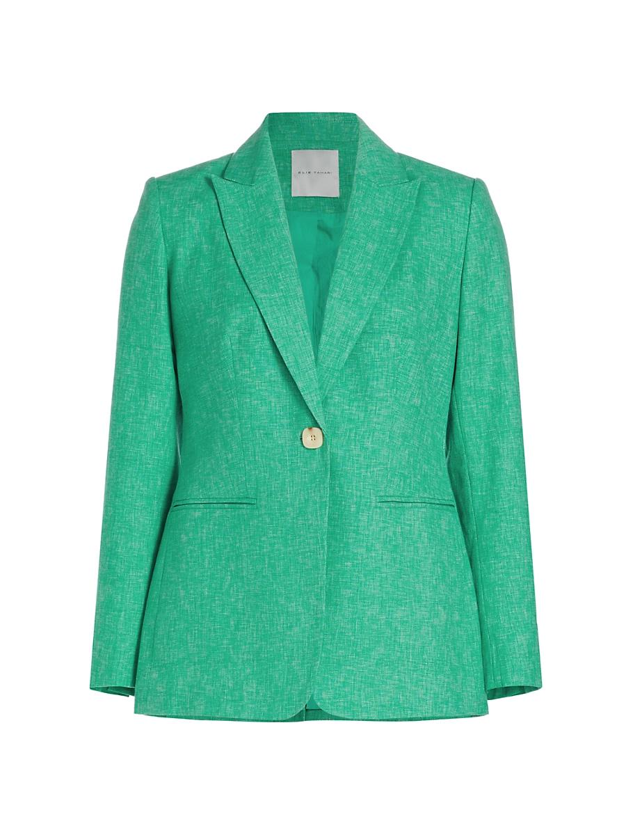 Womens Romina Cotton-Blend Blazer Product Image