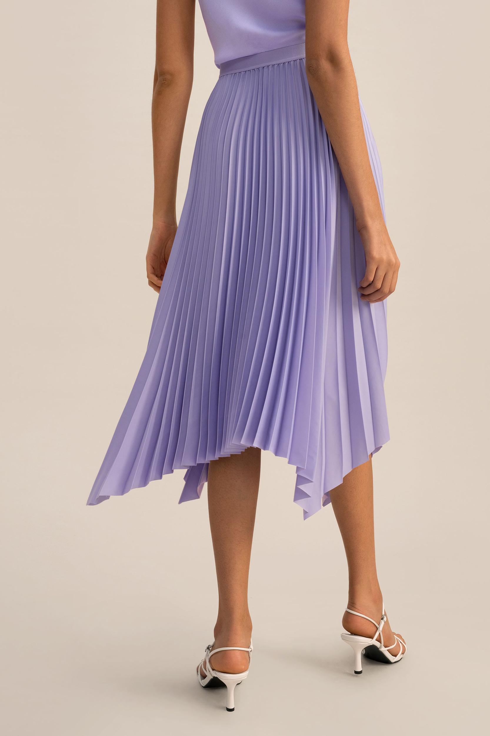 Pleated Handkerchief Skirt Product Image