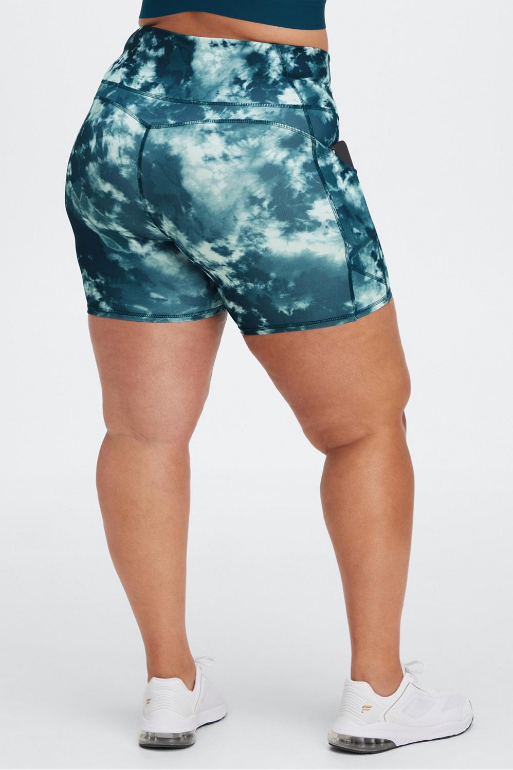 Fabletics Oasis High-Waisted 6 Short Womens Grotto Magma Size XS Product Image