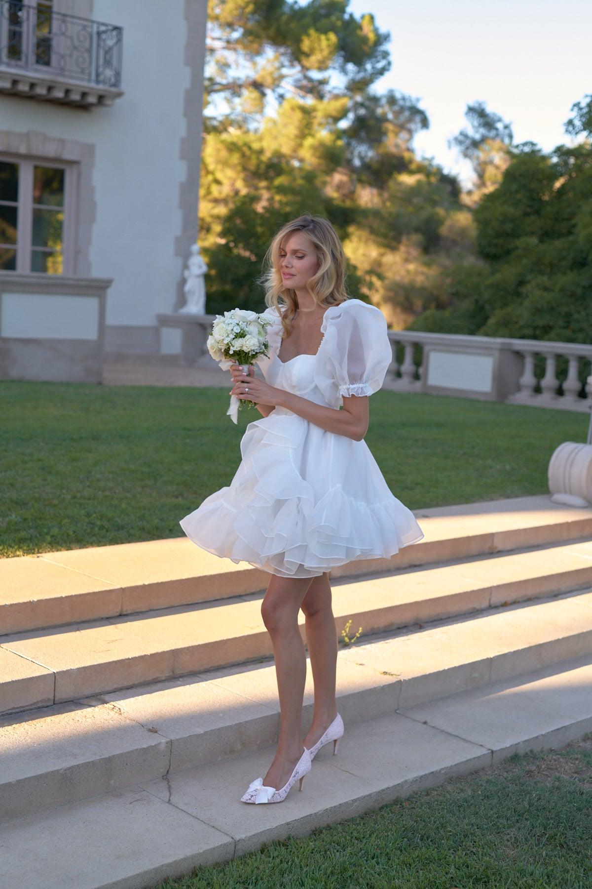 The Ivory Bebe Bloom Dress Product Image