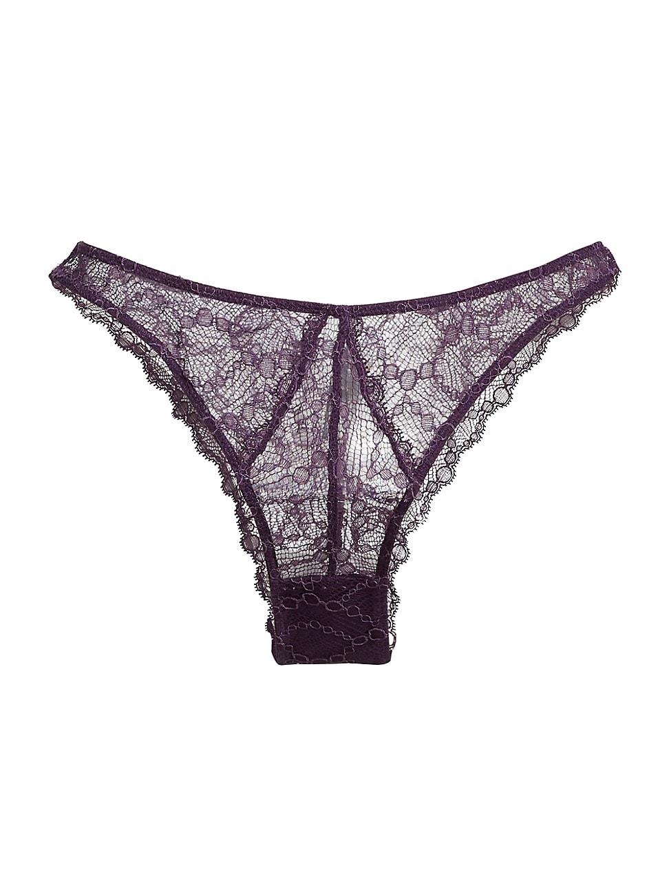 Womens Mon Cheri Sheer Lace Briefs Product Image