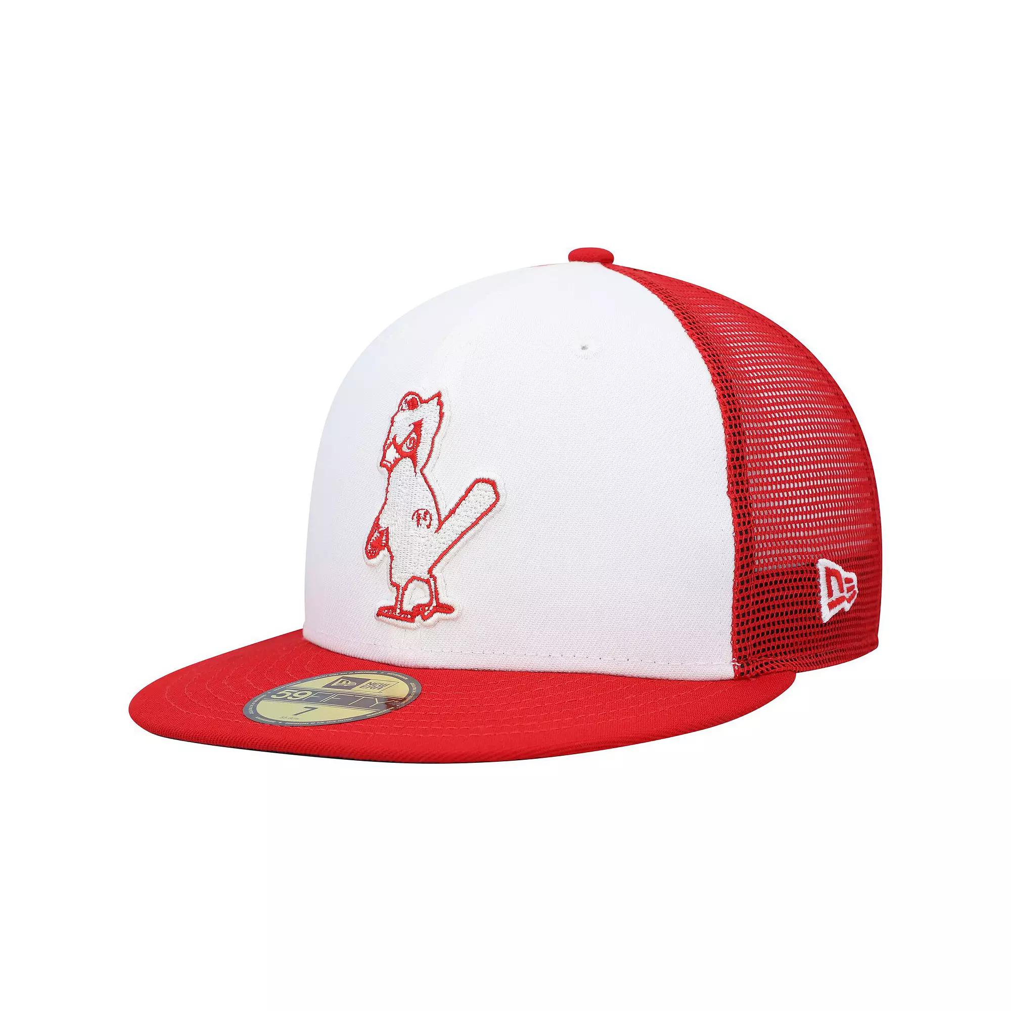 Men's New Era White/Red St. Louis Cardinals 2023 On-Field Batting Practice 59FIFTY Fitted Hat, Size: 7 1/8 Product Image