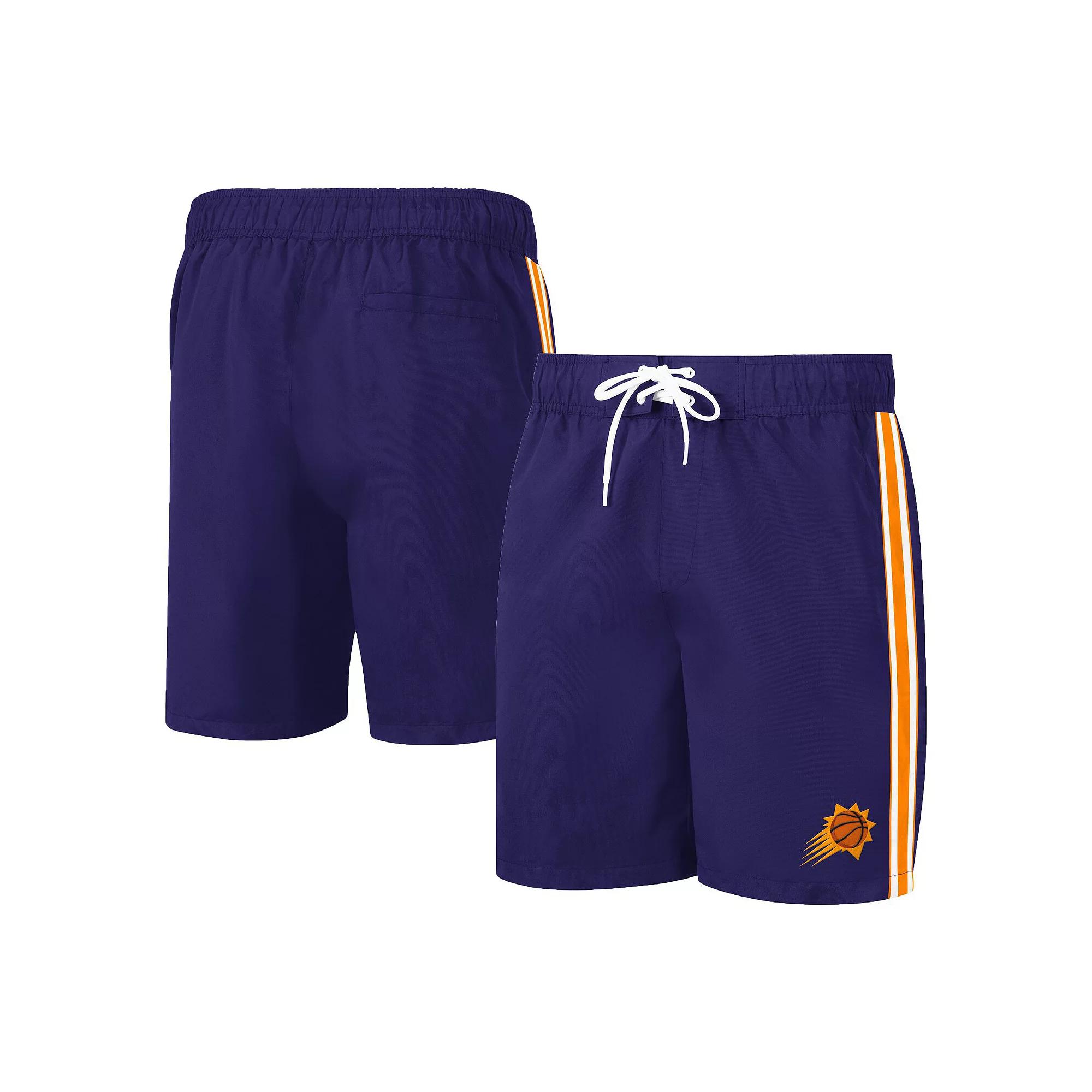 Men's G-III Sports by Carl Banks Purple Phoenix Suns Sand Beach Volley Swim Shorts, Size: XL, Phx Purple Product Image