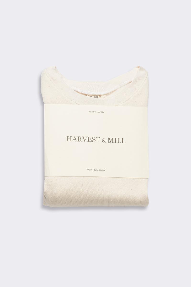 Women's Organic Heavyweight Crew Sweatshirt in Natural Product Image