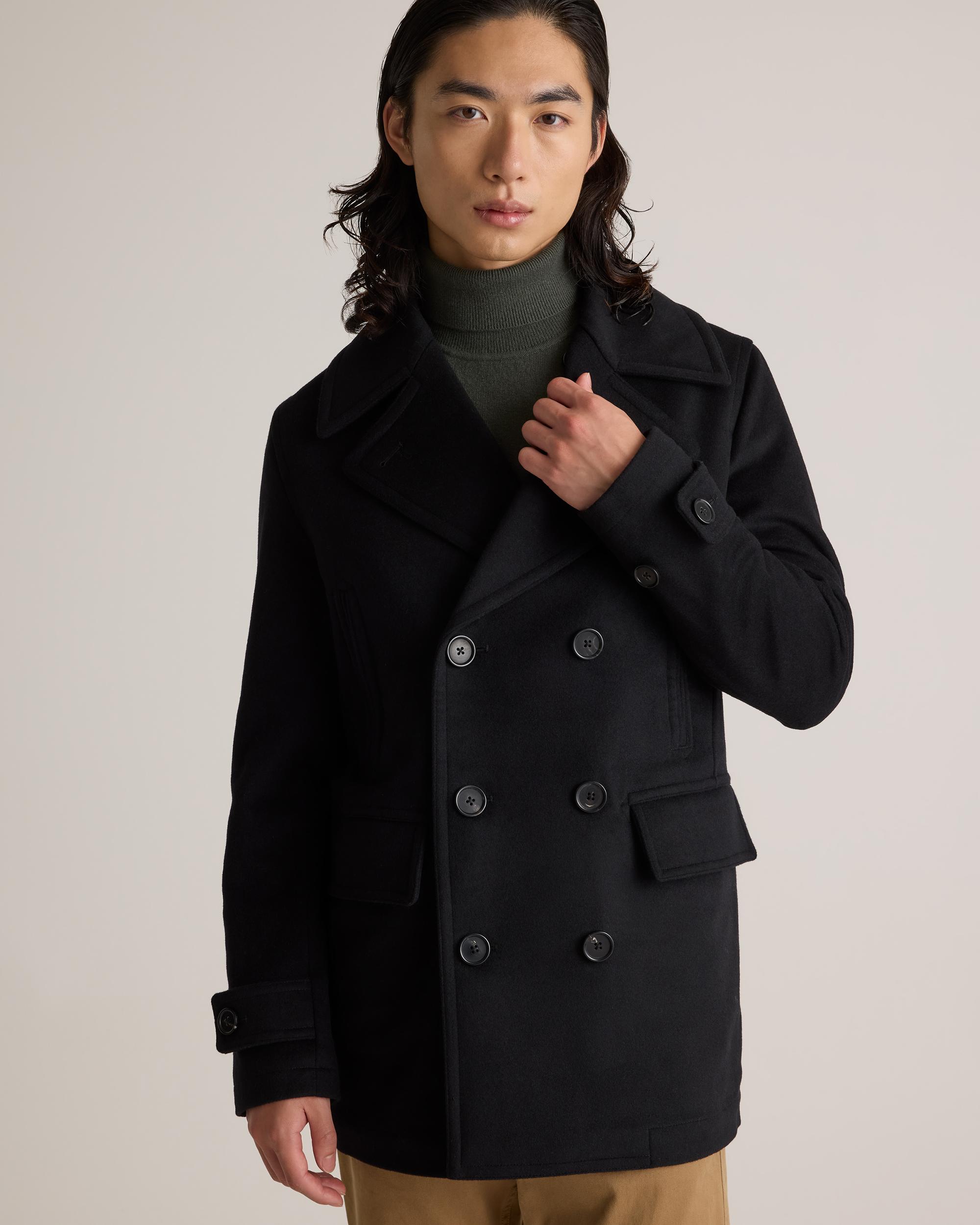 Quince | Men's Italian Wool Peacoat Wool/Nylon Product Image