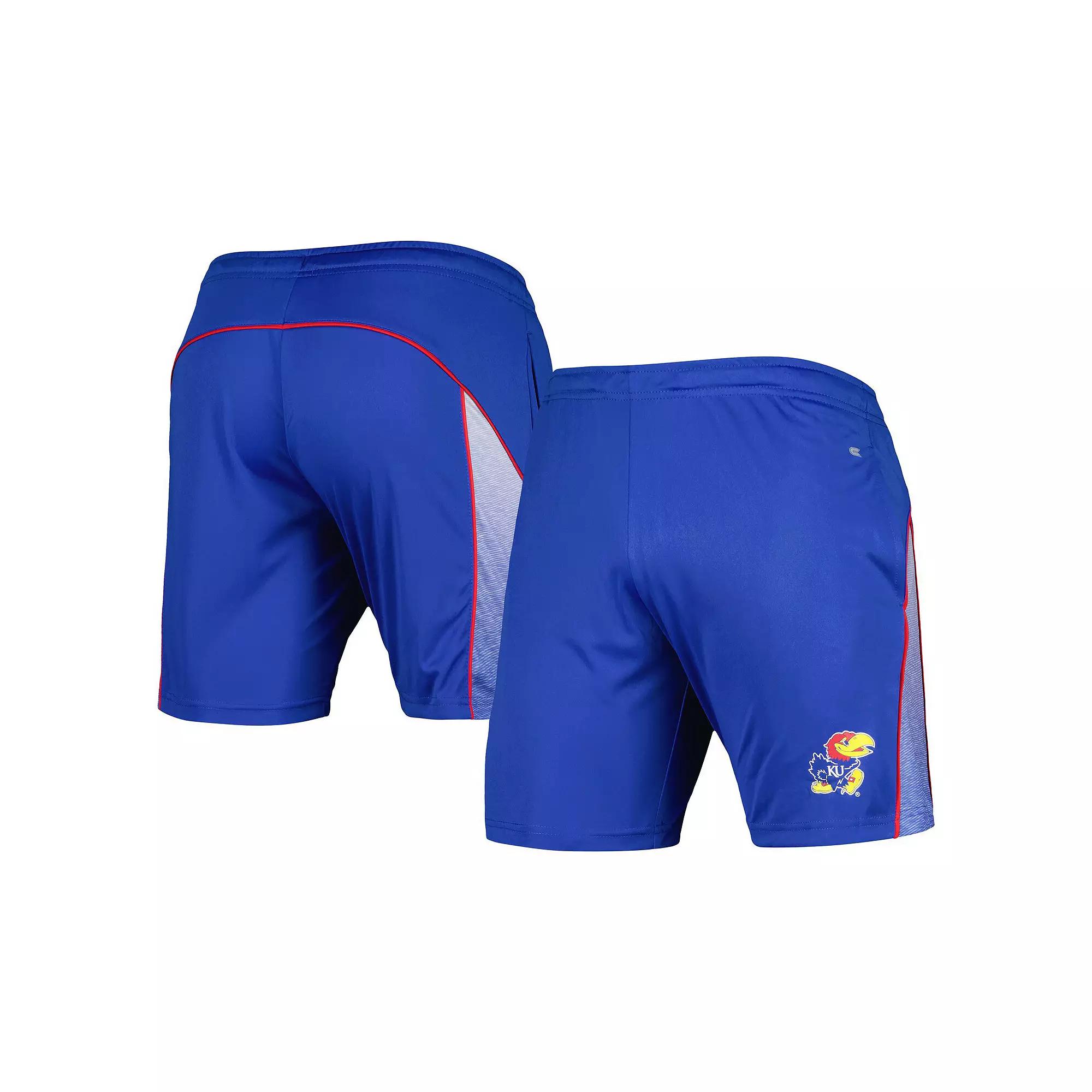 Men's Colosseum Royal Kansas Jayhawks Laws of Physics Shorts,  Product Image