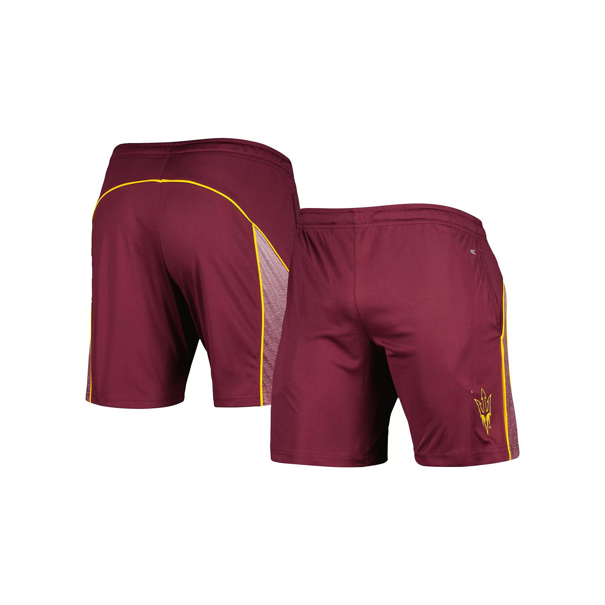 Men's Colosseum Maroon Arizona State Sun Devils Laws of Physics Shorts, Size: XL, Red Product Image