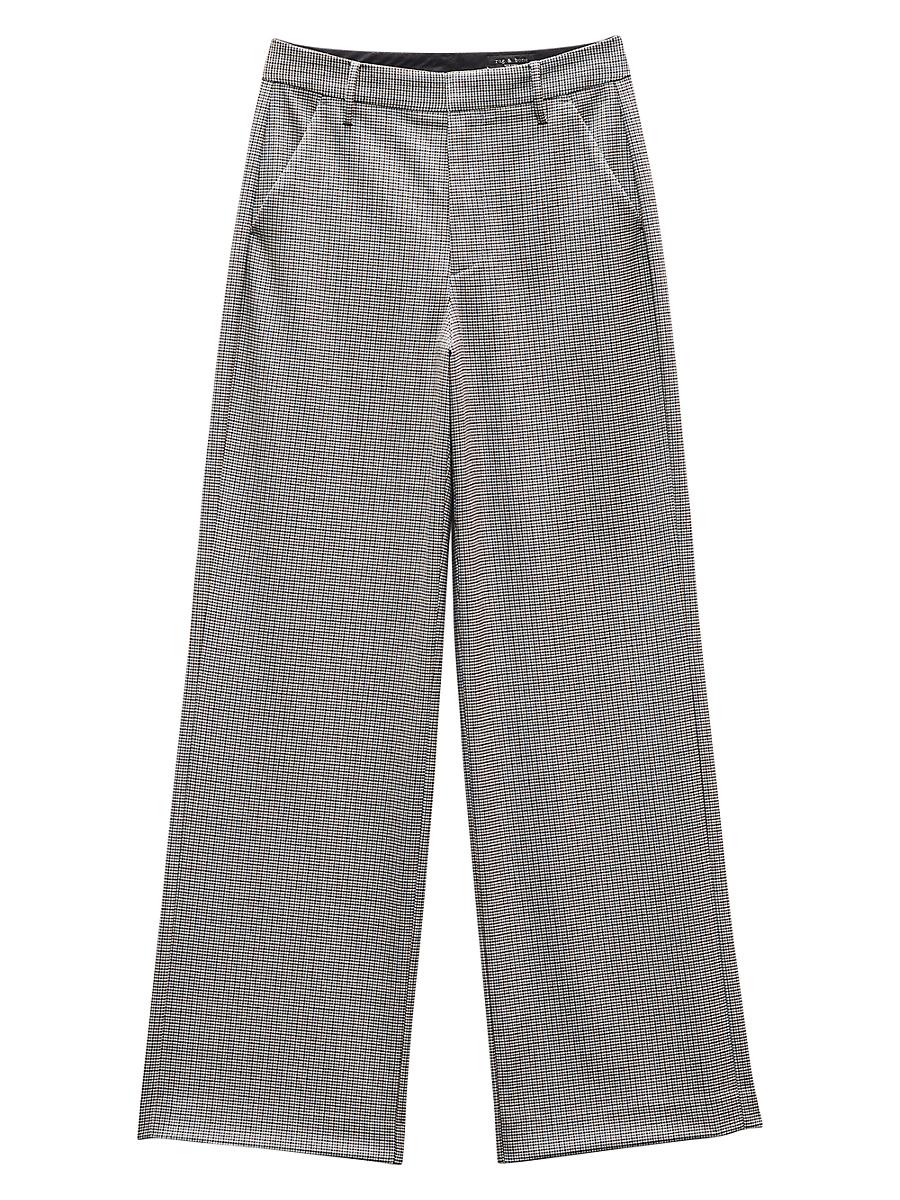 Womens Andi Plaid Full-Length Trousers Product Image