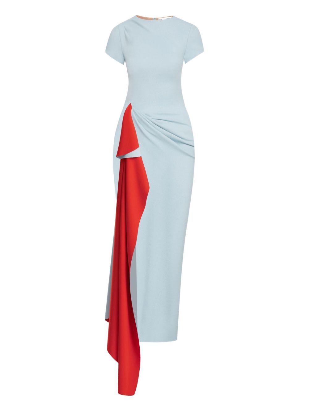 two-tone jersey dress Product Image