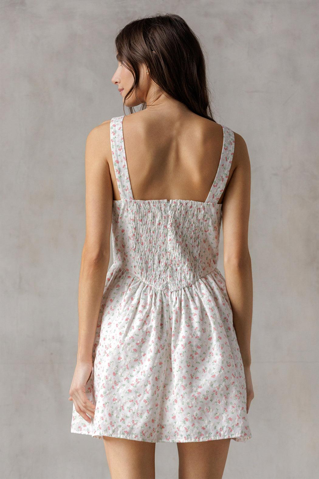 Sweetie Floral Mini Dress Product Image