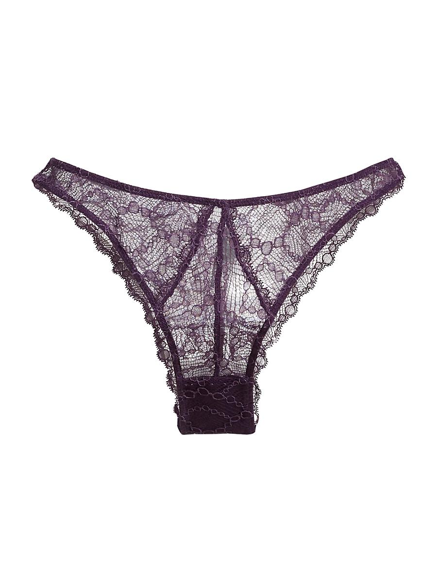Womens Mon Cheri Sheer Lace Briefs Product Image