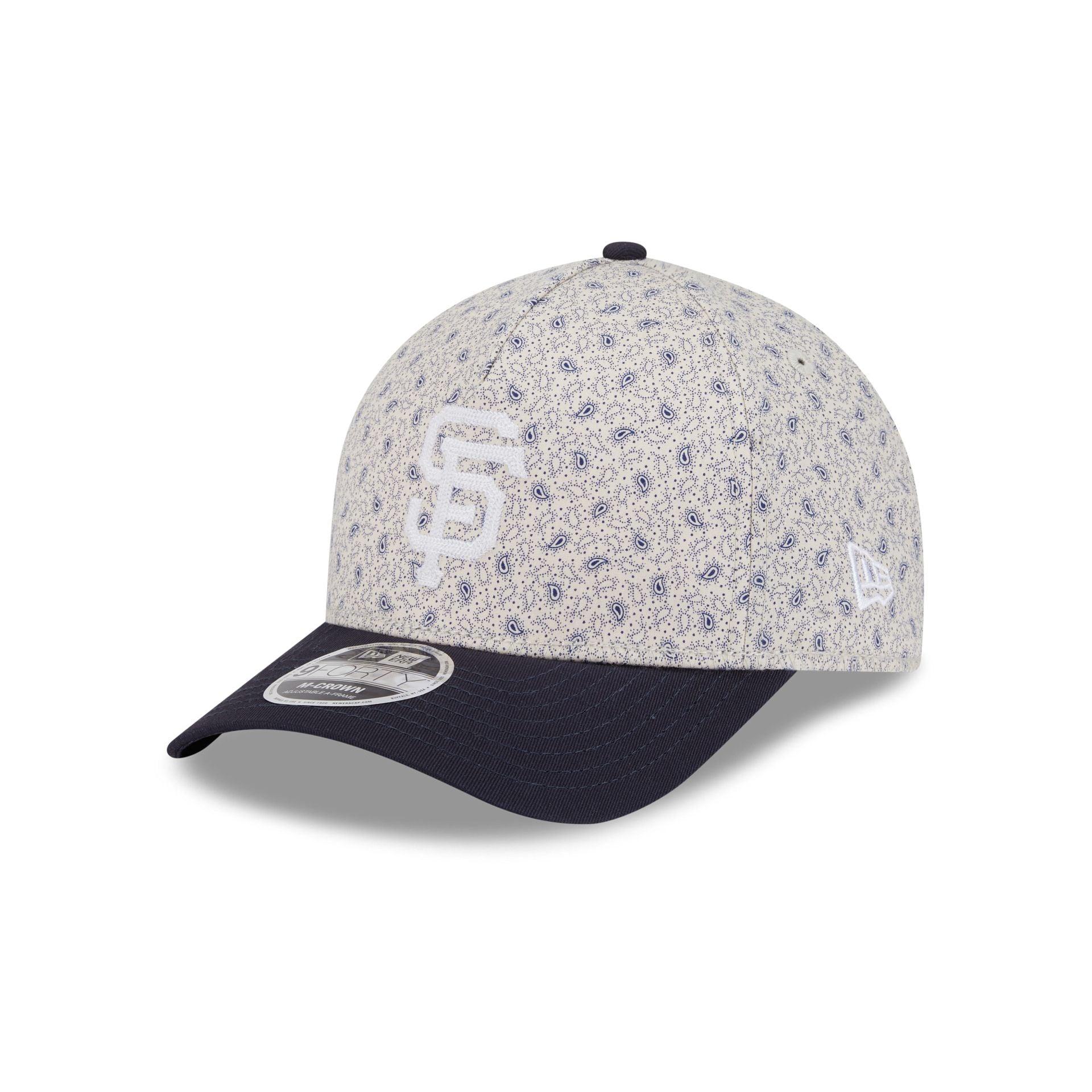 San Francisco Giants Micro Print 9FORTY M-Crown A-Frame Adjustable Hat Male Product Image