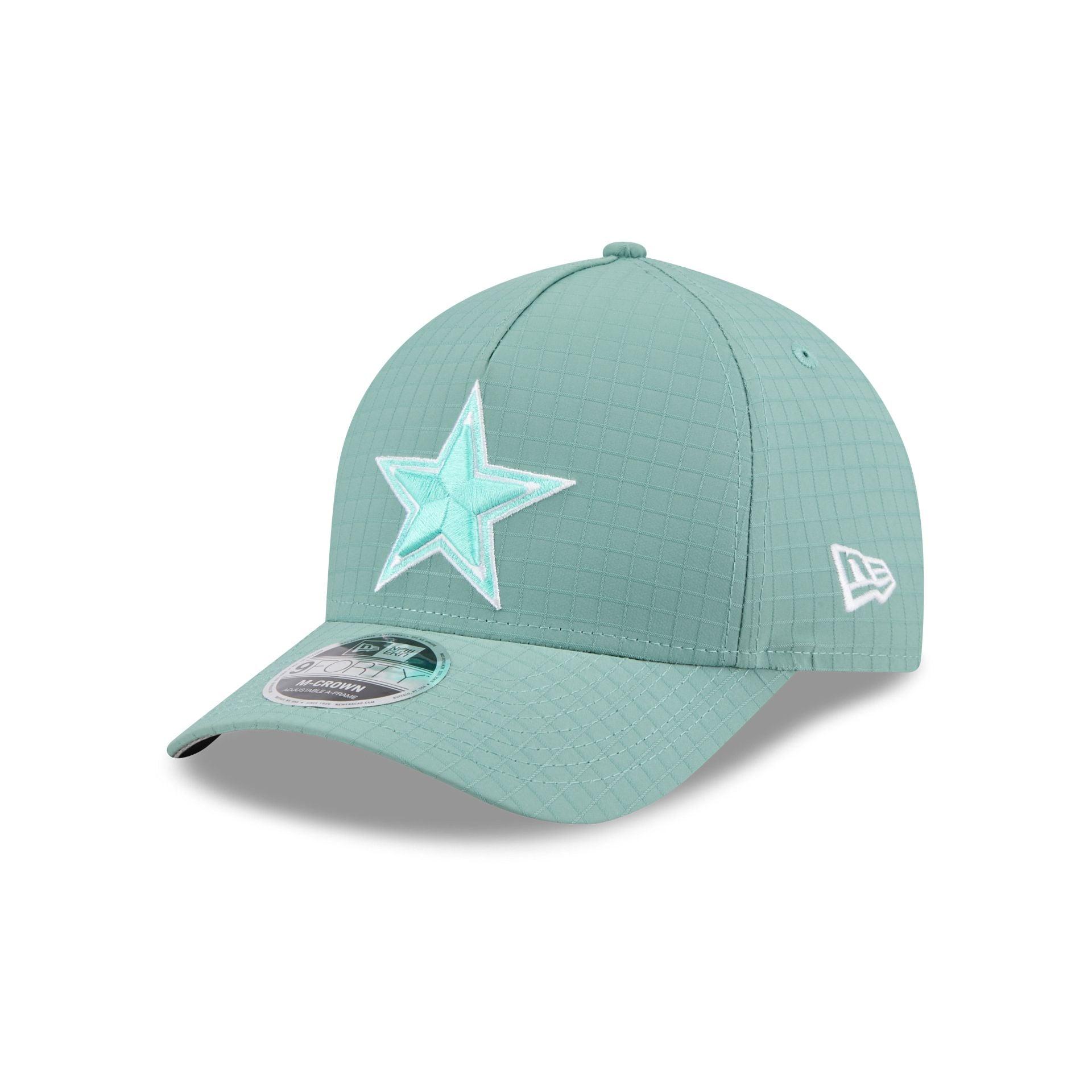 Dallas Cowboys Green Ripstop 9FORTY M-Crown A-Frame Snapback Hat Male Product Image