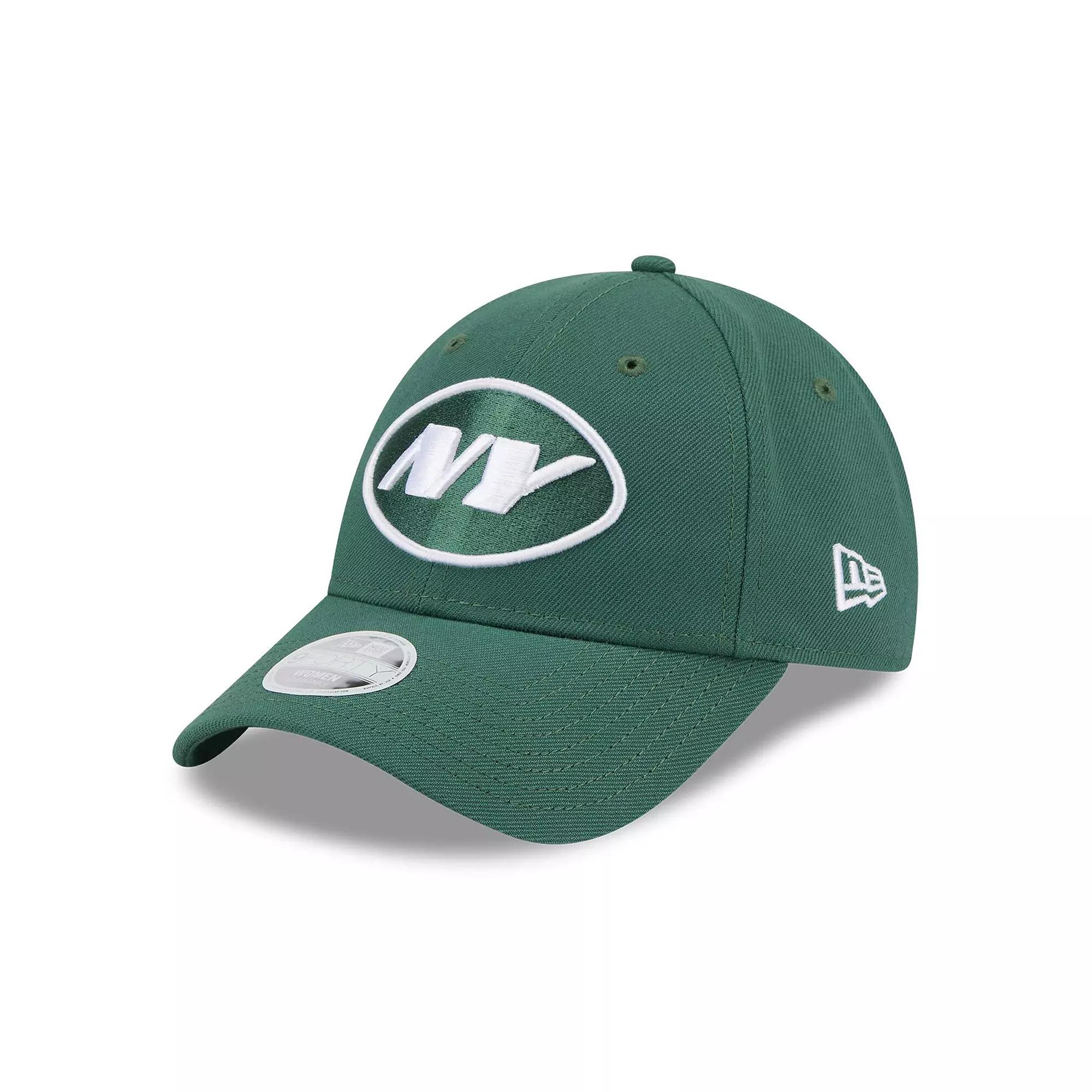 Women's New Era Green New York Jets Simple Adjustable 9FORTY Hat Product Image