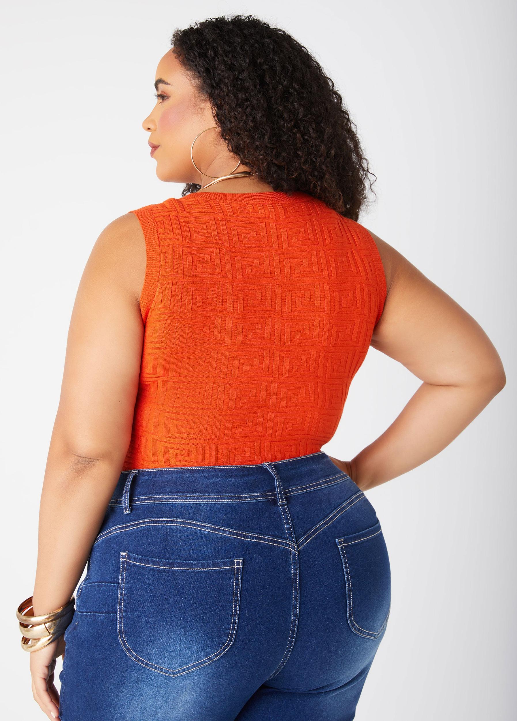 Geo Jacquard Bodysuit Product Image