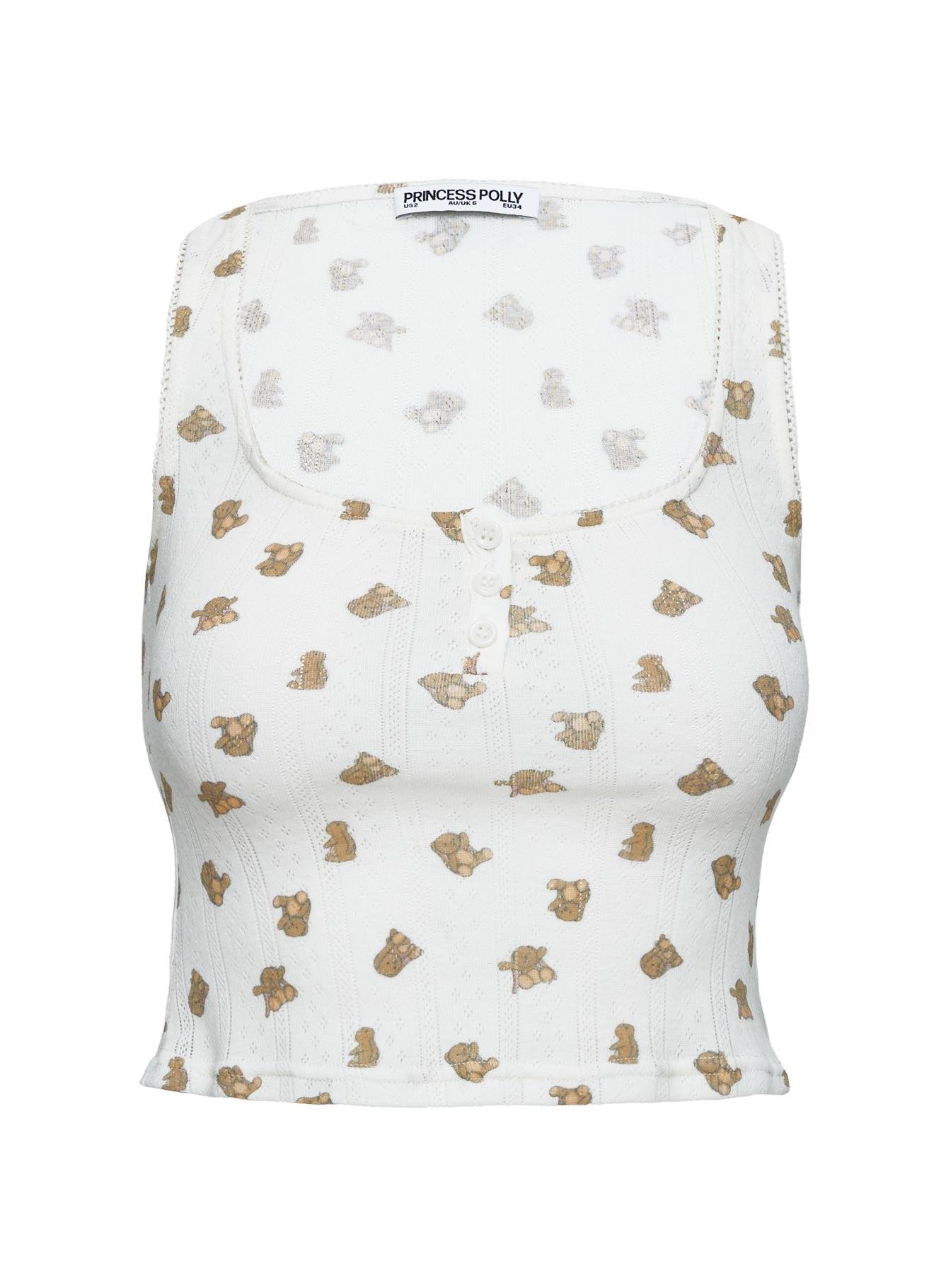 Sleepytea Pointelle Sleep Tank Top Multi Product Image