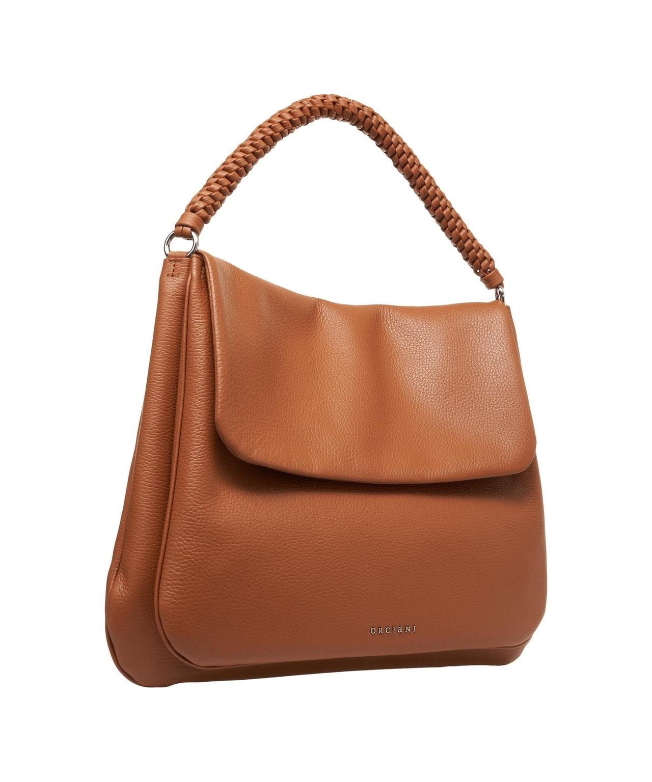 Shoulder bag in grained leather Product Image