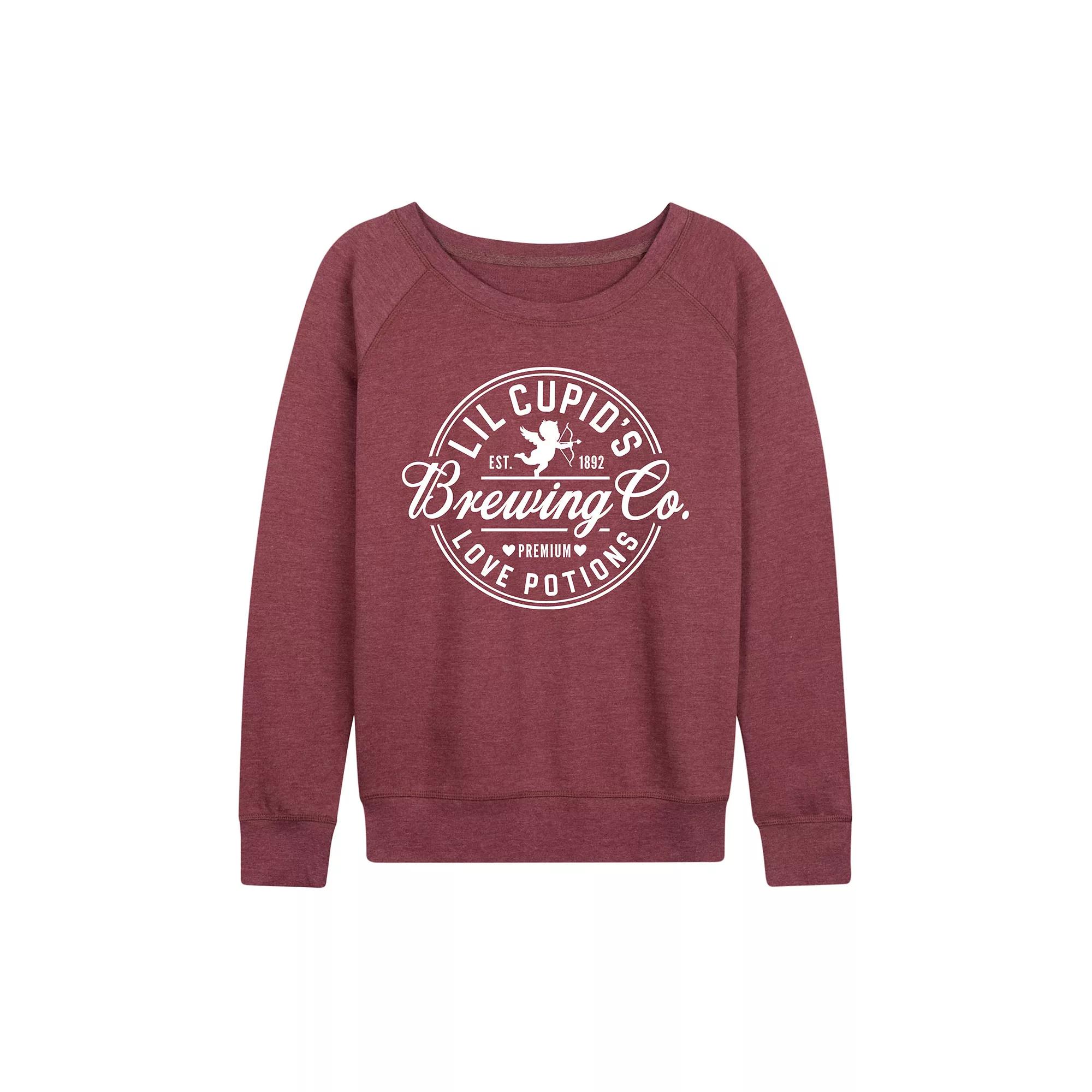 Women's Cupid's Brewing Co. French Terry Long Sleeve Tee,  Product Image