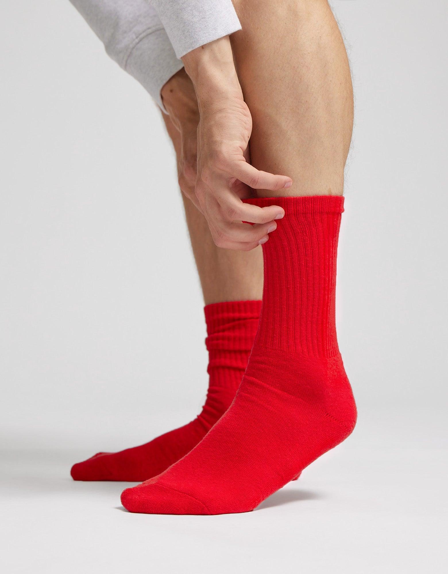 Organic Active Sock - Light Aqua Product Image