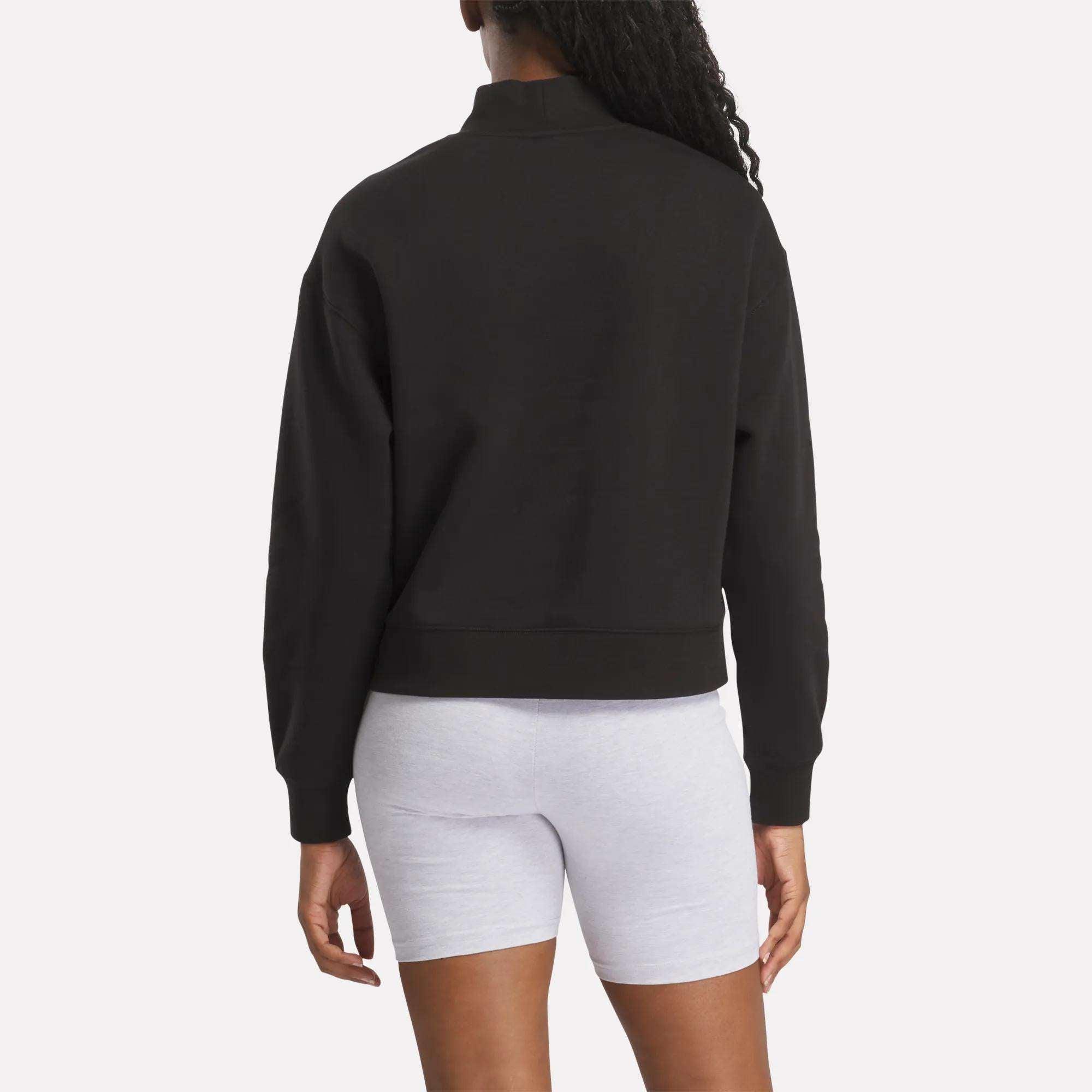 Women's Small Vector Mockneck Sweatshirt Product Image