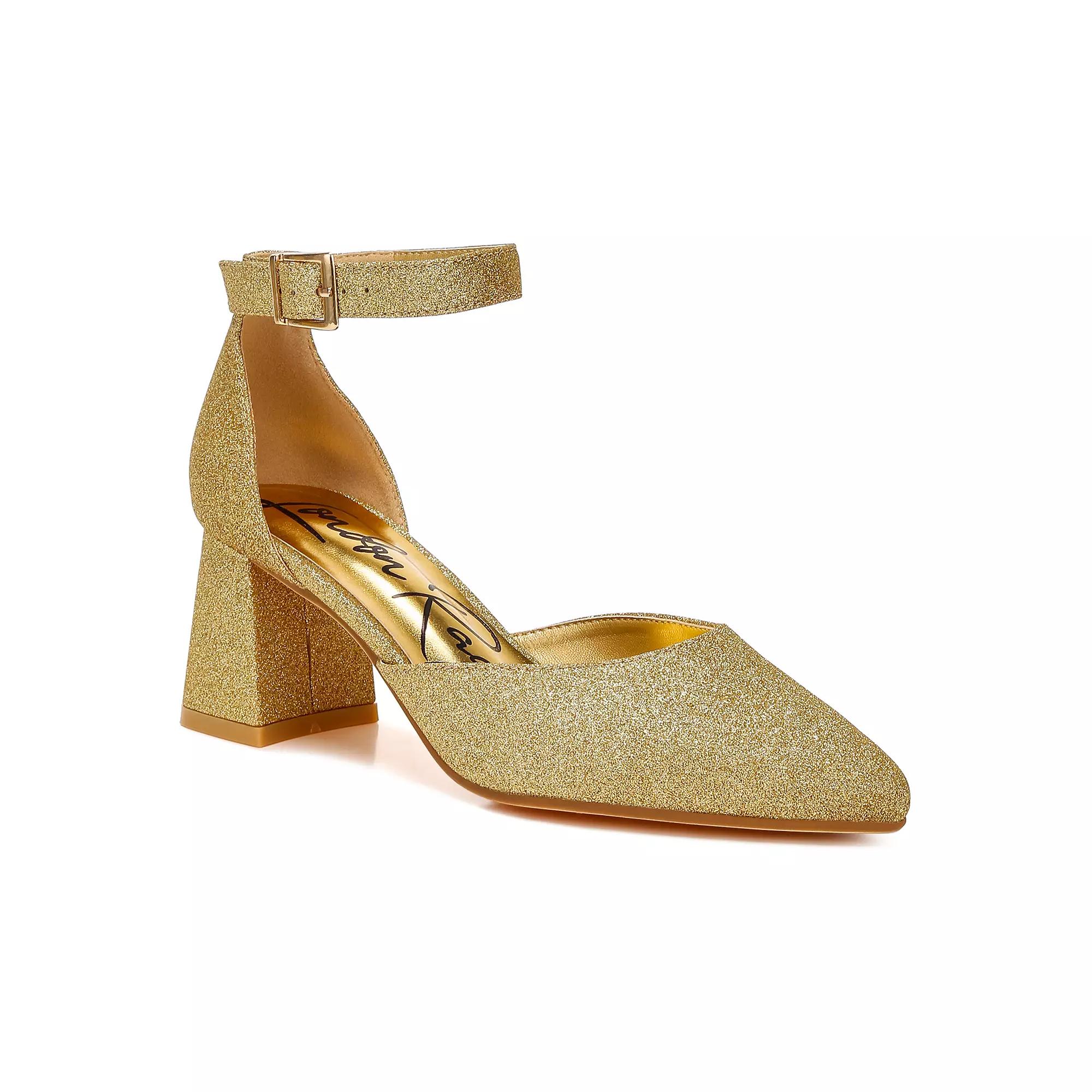 London Rag Taznia Women's Heeled Sandals, Size: 5, Gold Product Image