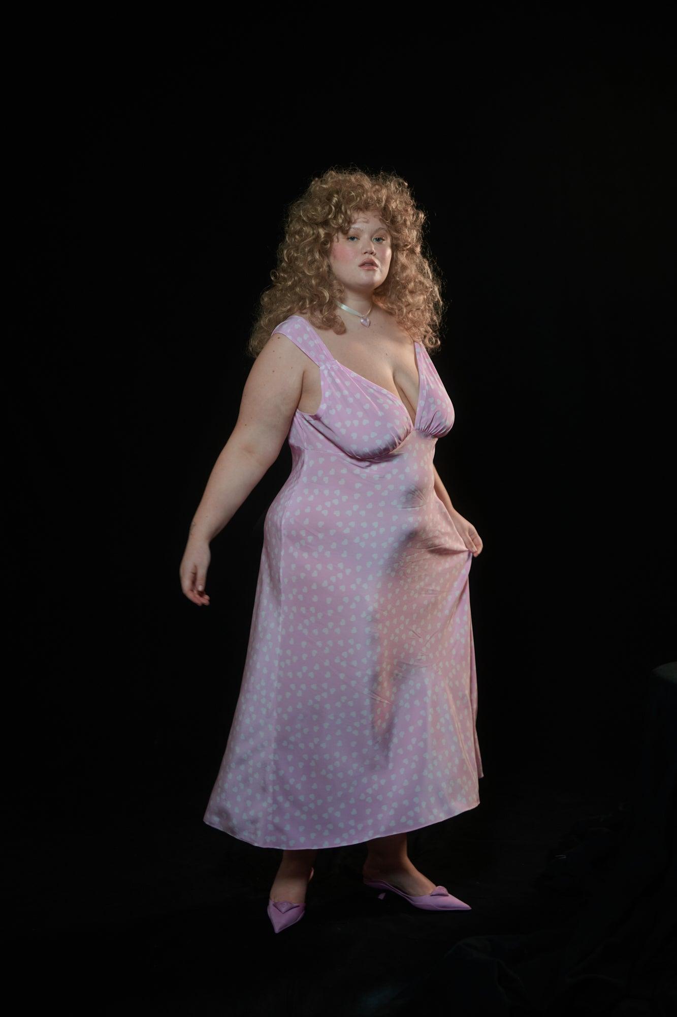 Two Hearts Goddess Slip Product Image