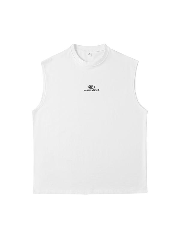 Men's Loose Casual Cotton Vest Product Image