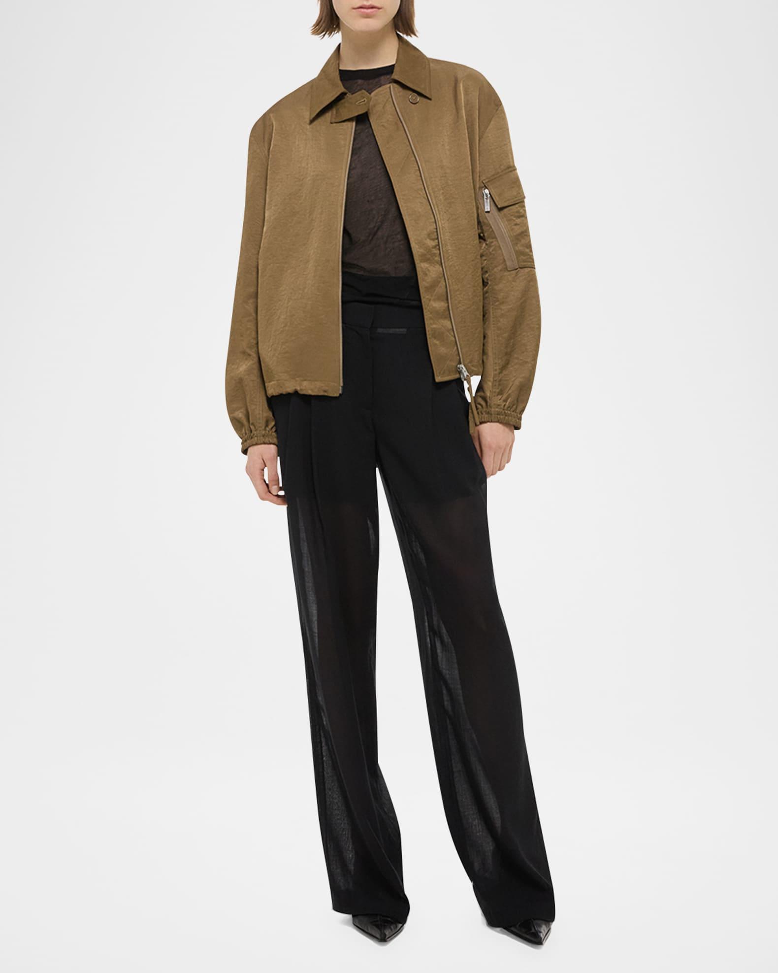 Creased Ma1 Bomber Jacket Product Image