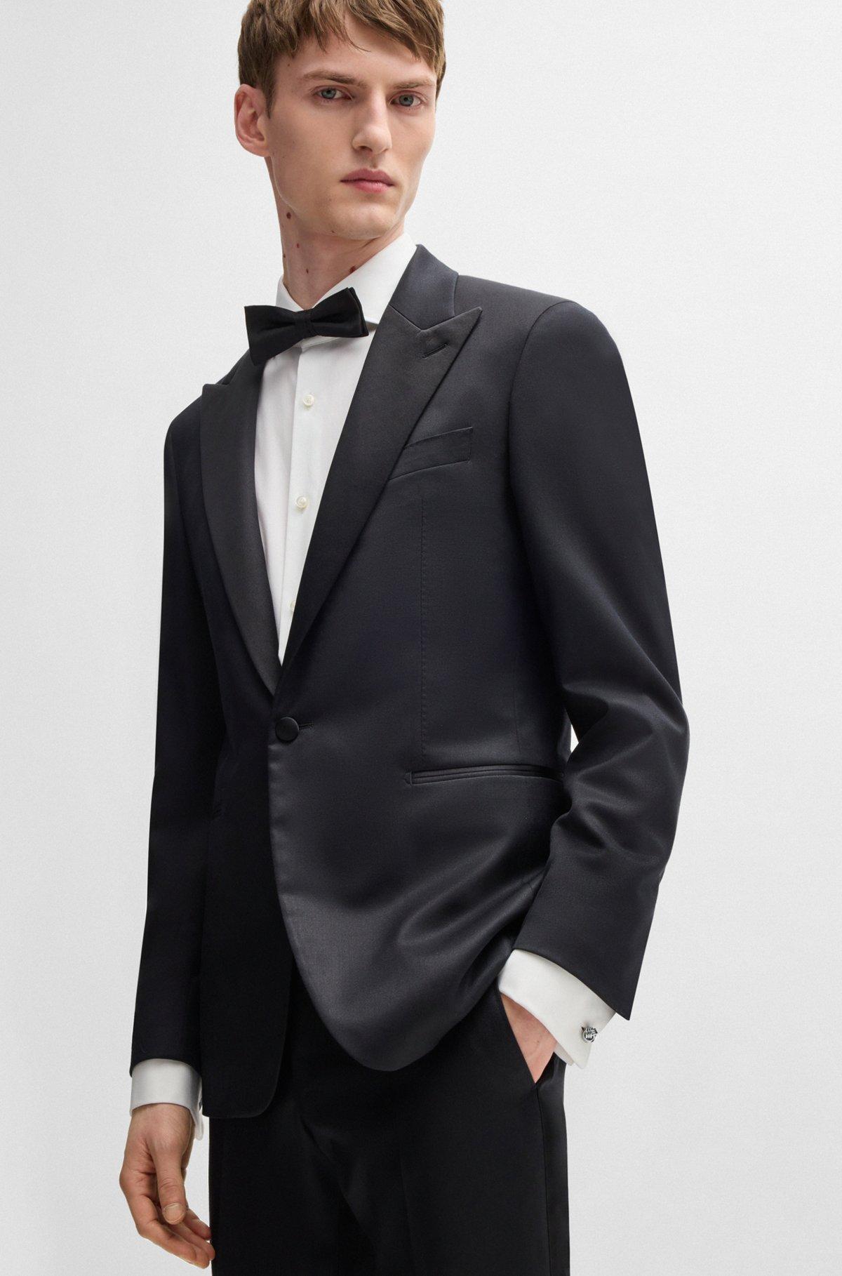 Knot cufflinks in silver-tone brass Product Image