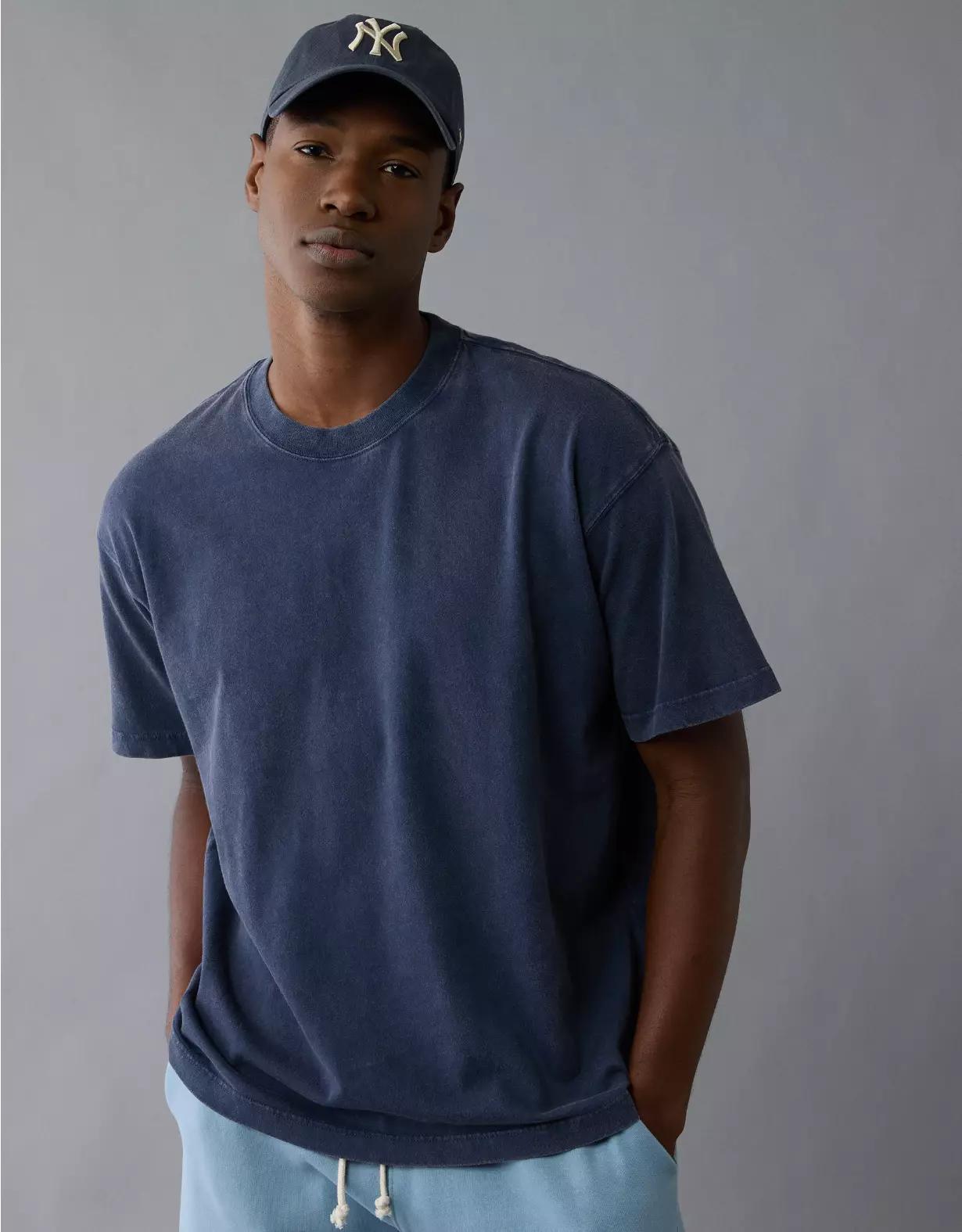 AE Boxy Sueded Jersey T-Shirt Product Image