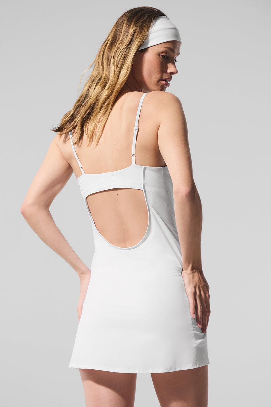 Breezy Tennis Dress - White Female Product Image