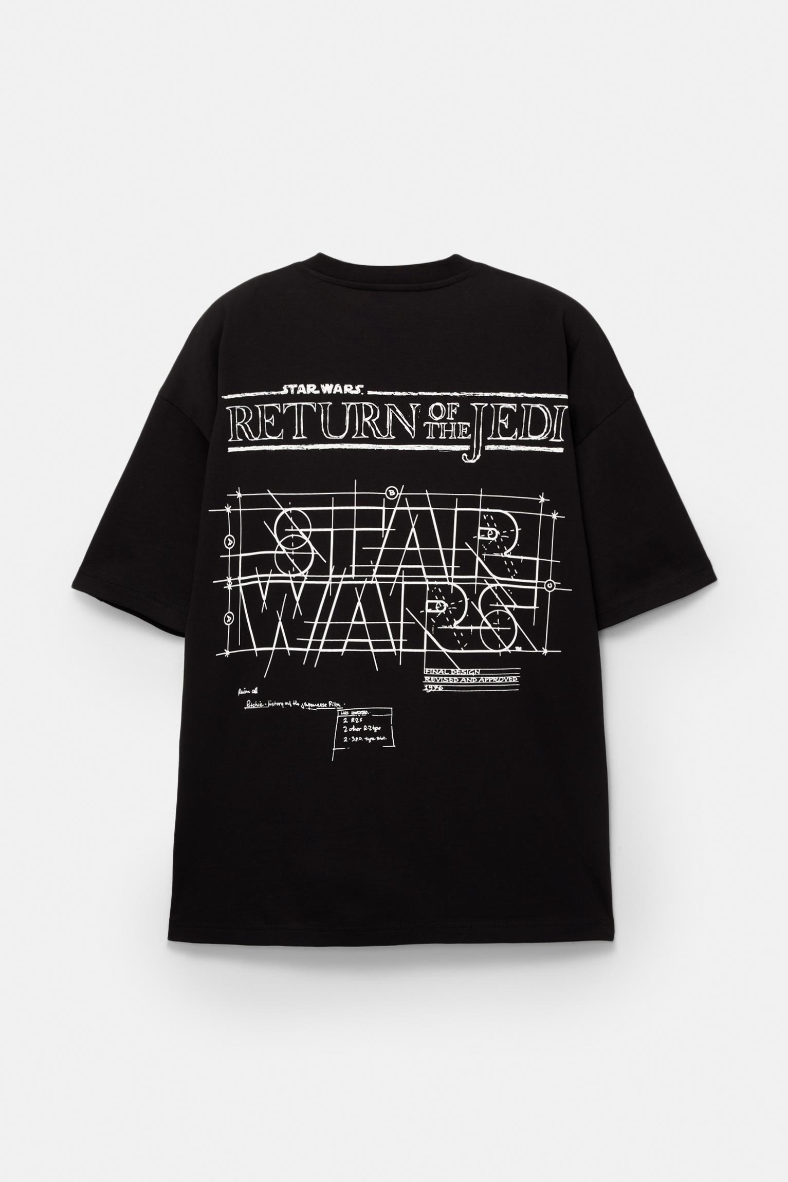 Black Star Wars T-shirt Product Image