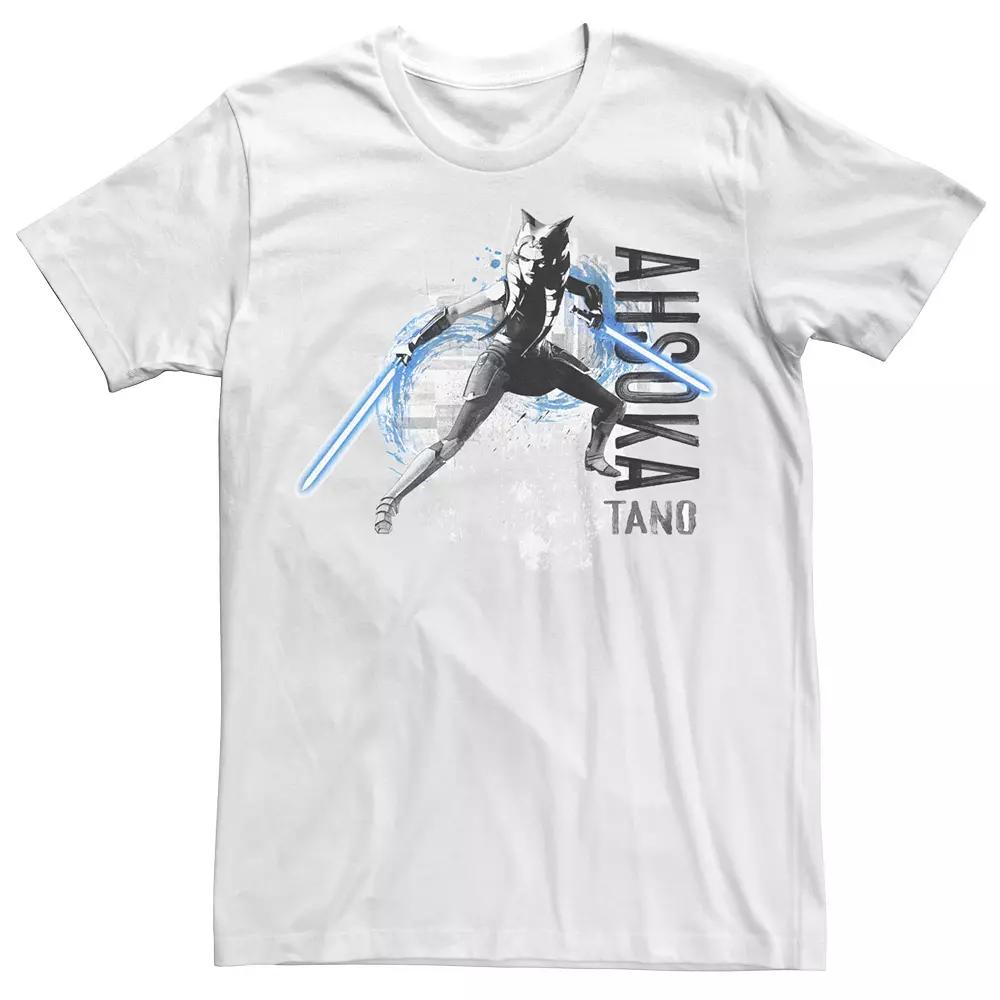Men's Star Wars The Clone Wars Ahsoka Painted Tee,  Product Image