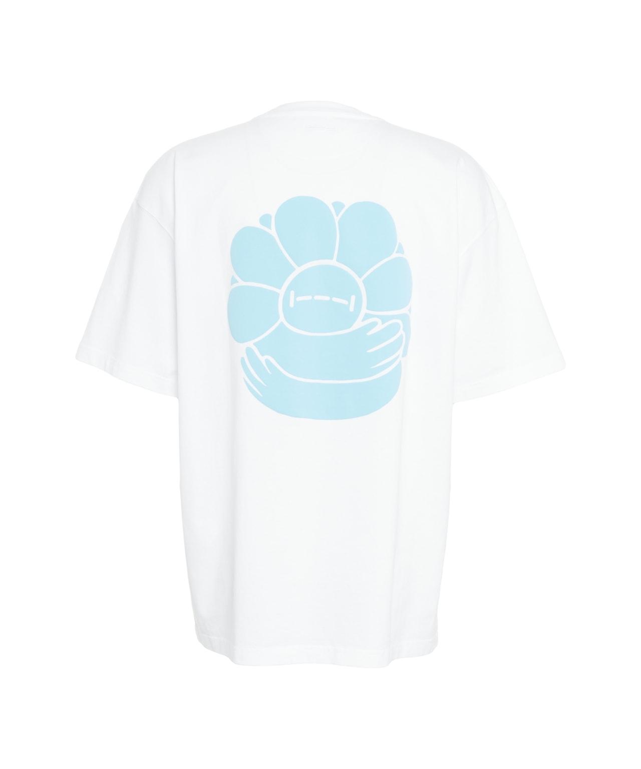 Oversize T-shirt with back print 'Dahlia' Product Image