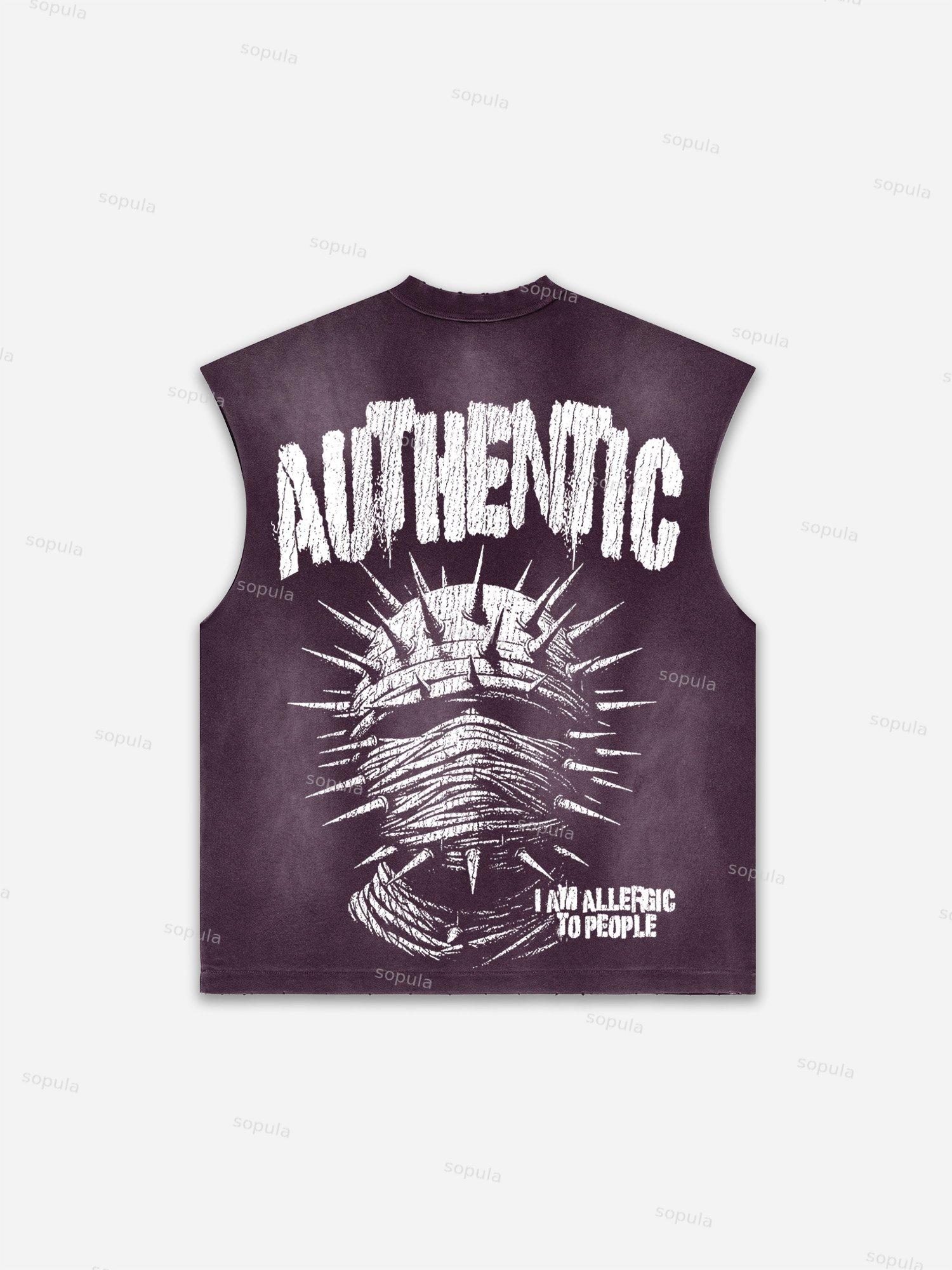 Men's Washed Boxer Boys Graphic Print Tank Top Product Image