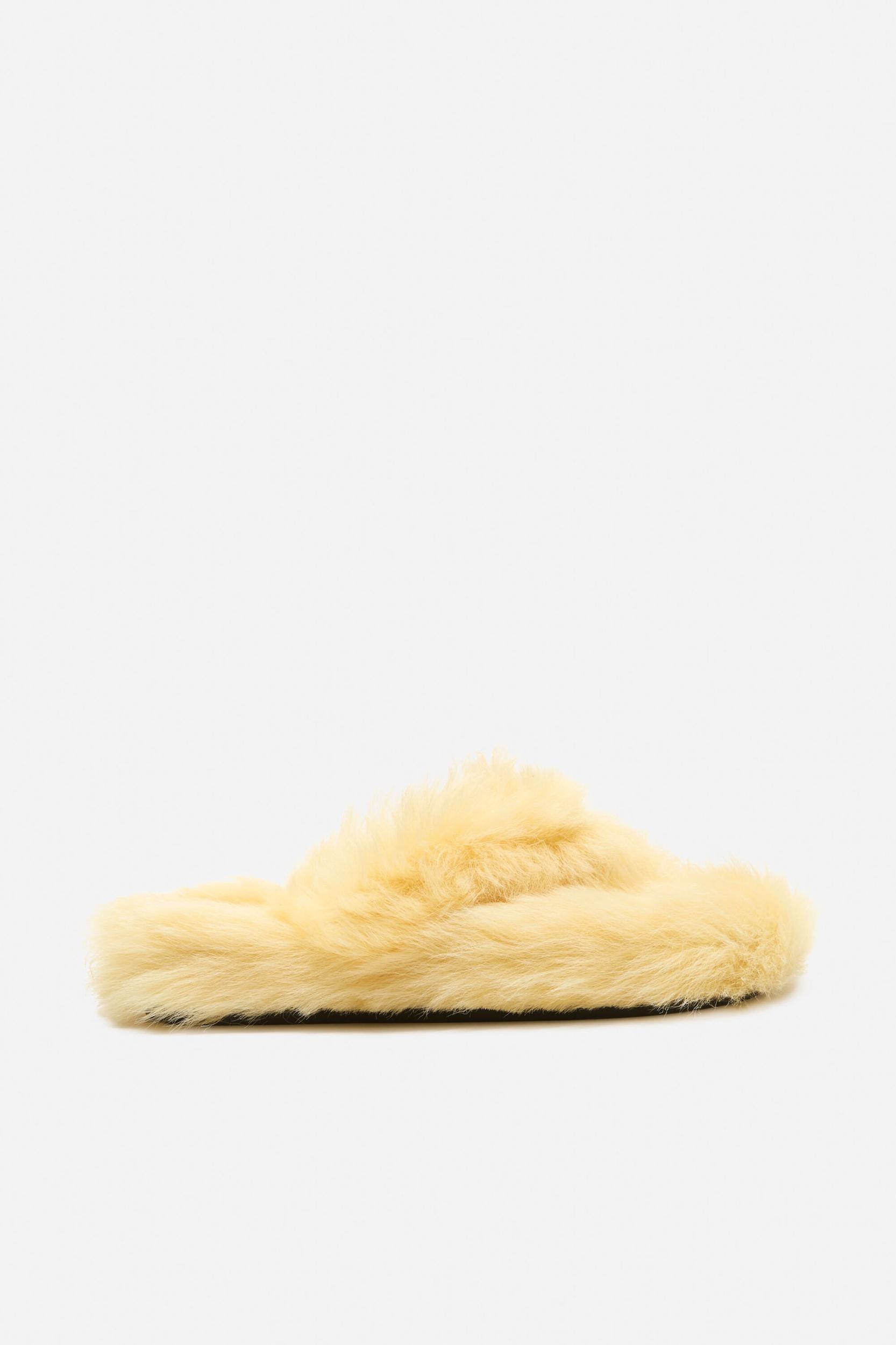 Shearling sandals Product Image
