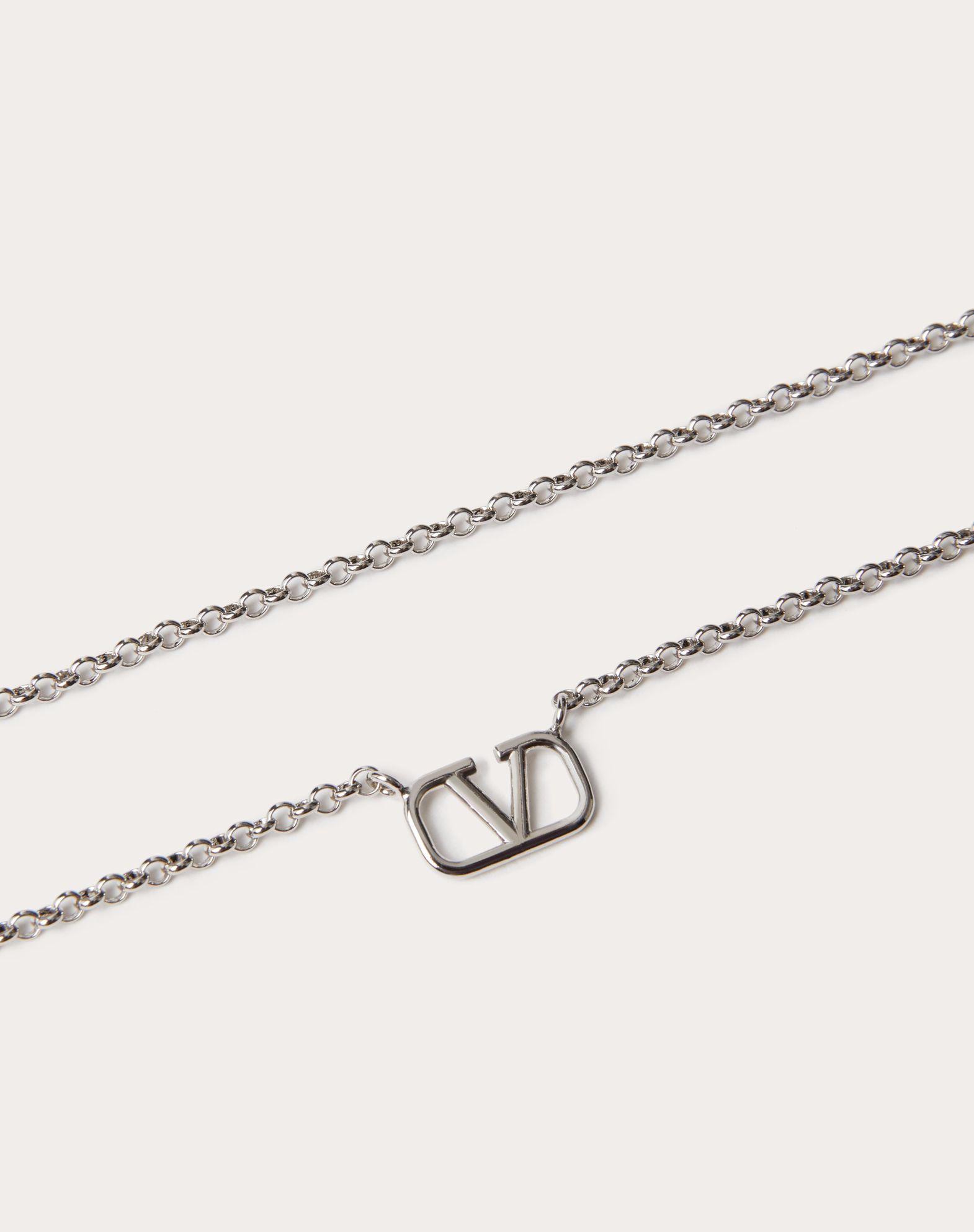 Vlogo Signature Metal Necklace Product Image