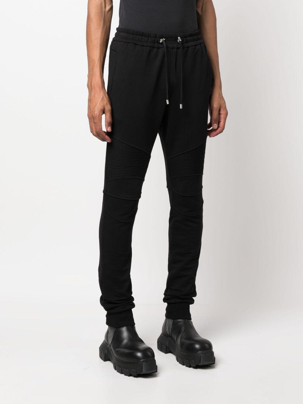 organic cotton fitted track pants Product Image