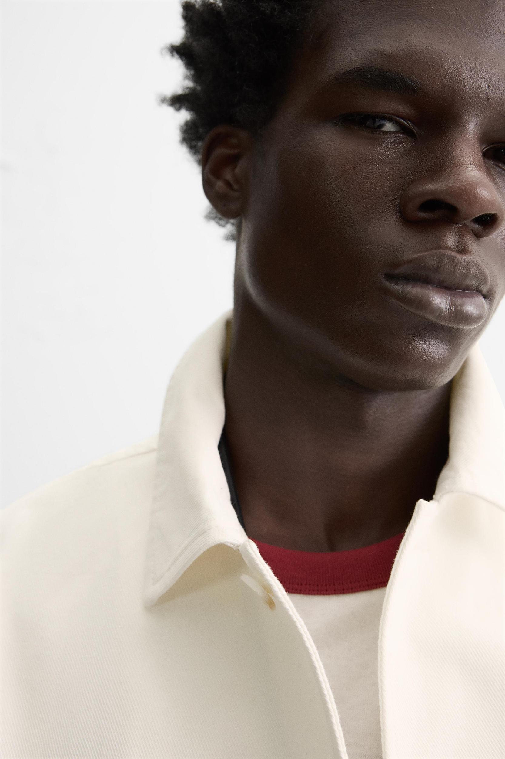 REGULAR FIT POCKET OVERSHIRT Product Image